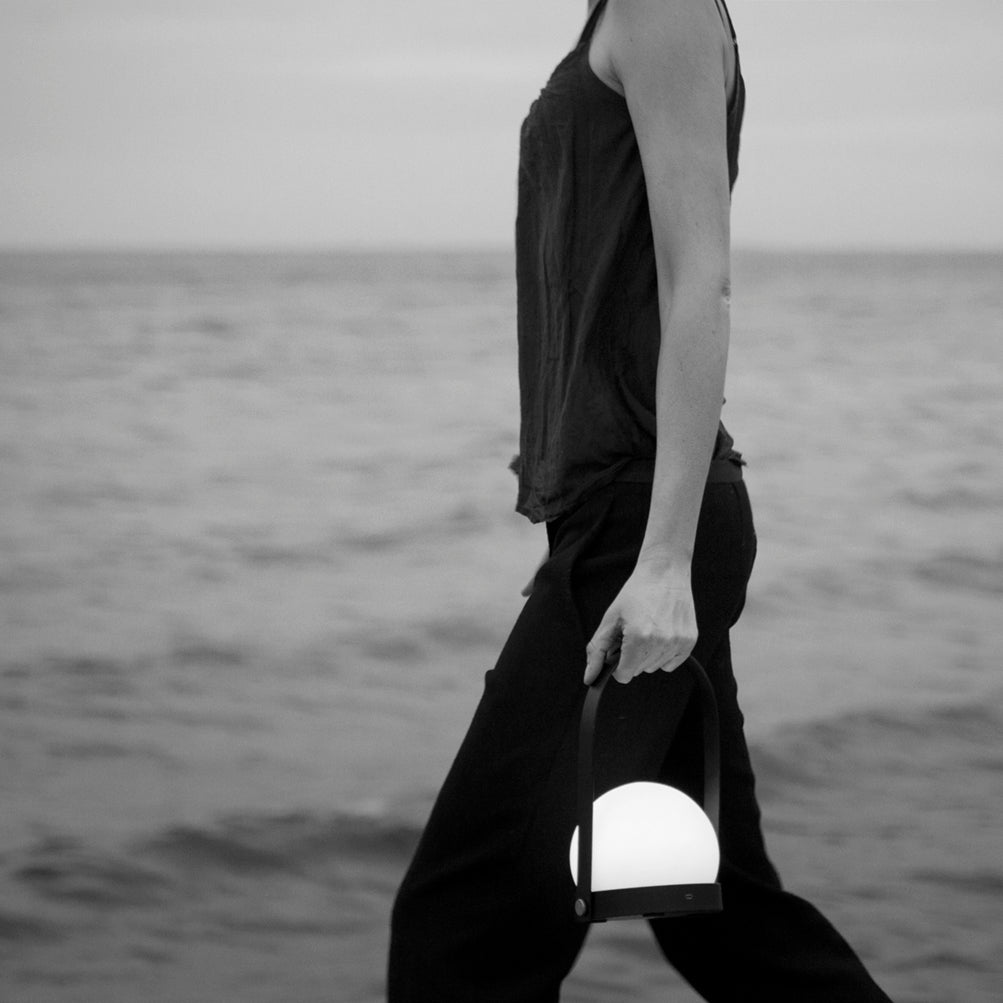 Carrie lampă de masă portabilă de alamă