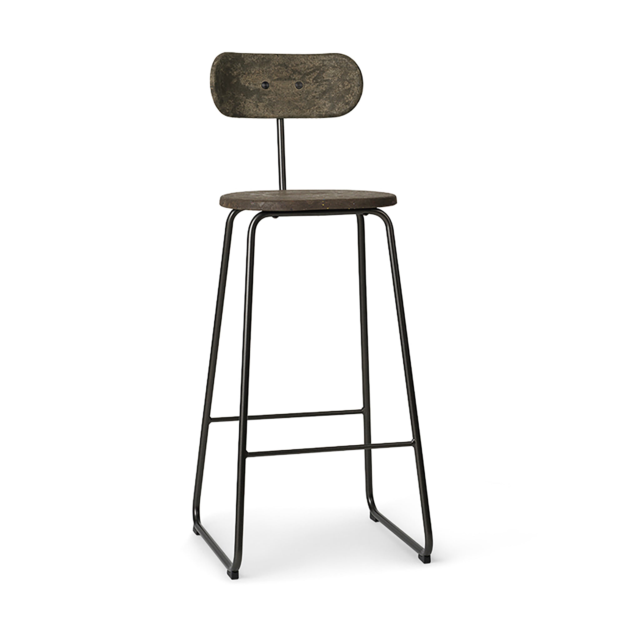 Earth Stool Backrest, scaun de bar