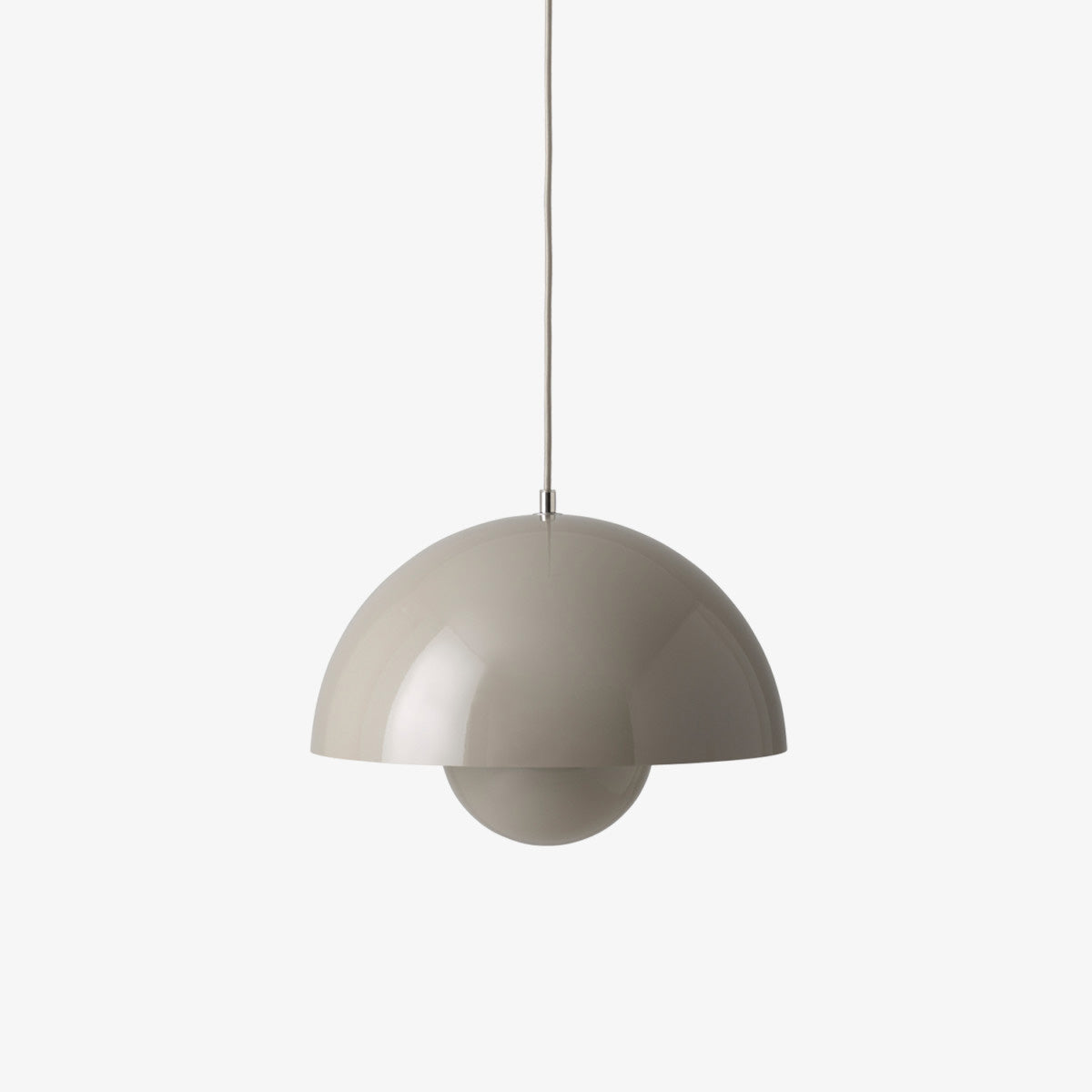 Flowerpot VP7 grey beige, lampă suspendată medie
