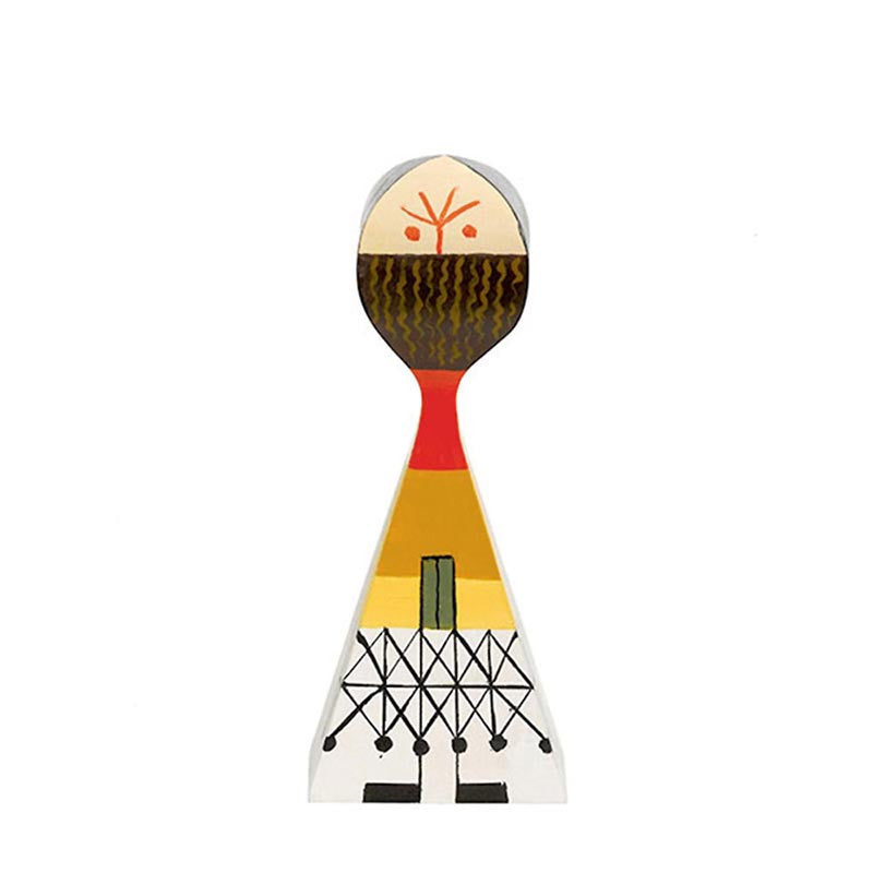Wooden Dolls de la Vitra, design Alexander Girard