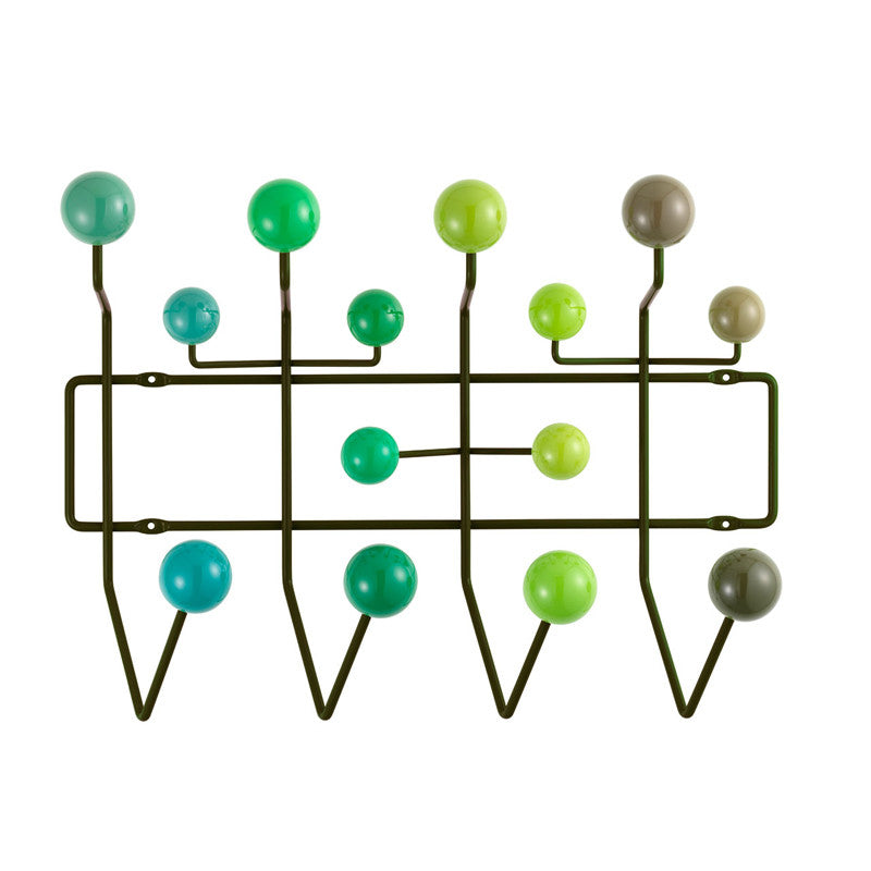 Cuier Hang it All produs de Vitra pastel verde