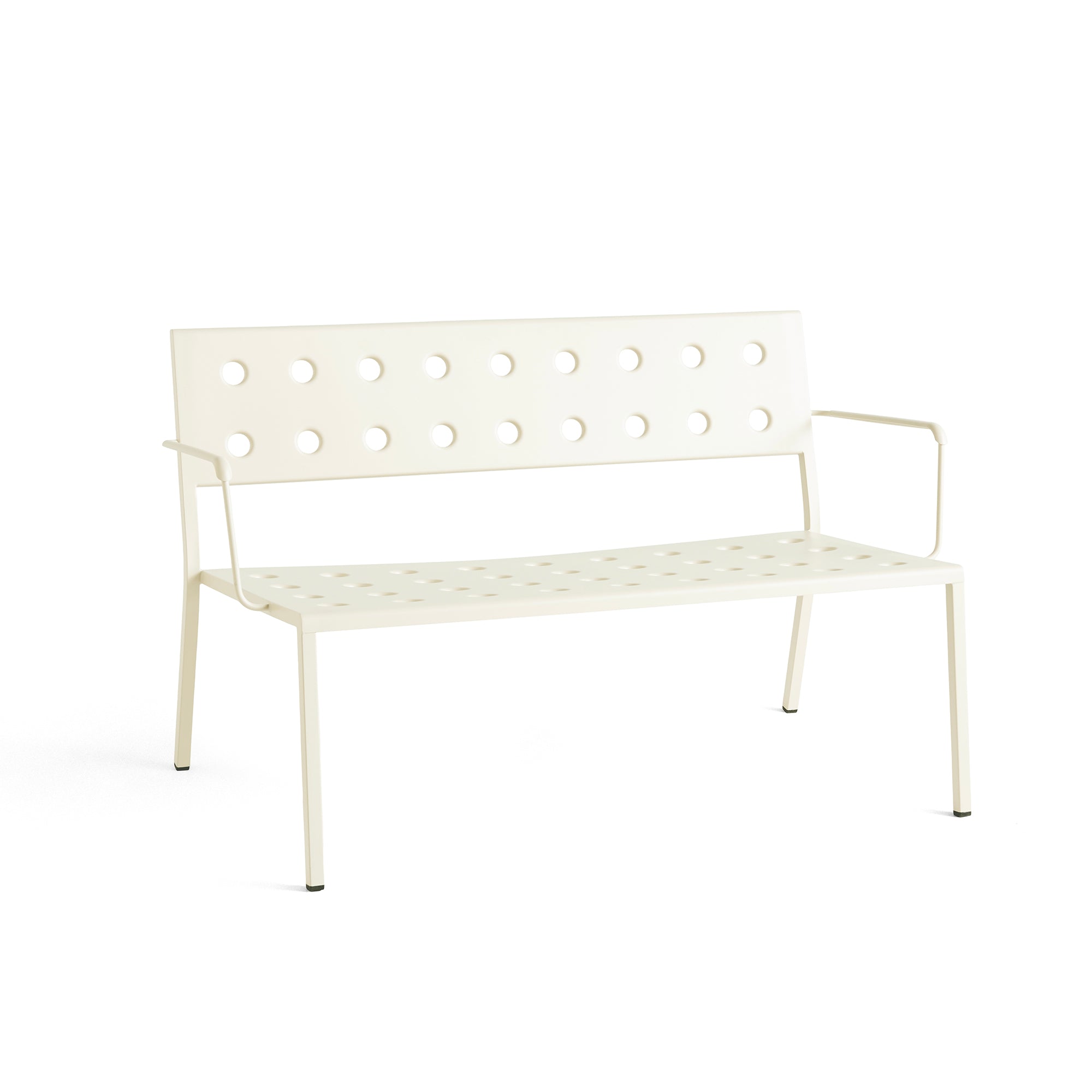 Balcony Lounge Bench, bancă de exterior cu cotiere