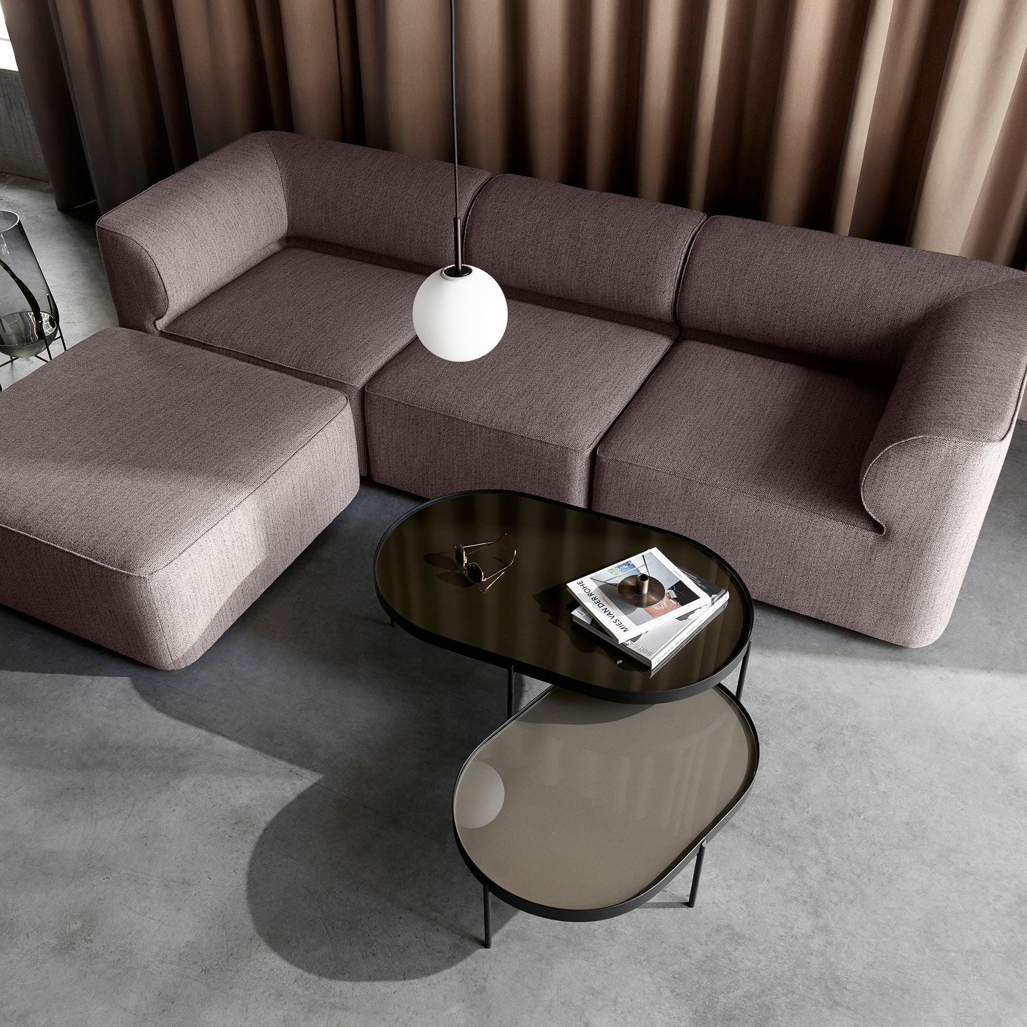 Nono măsuță de cafea 59x75 cm