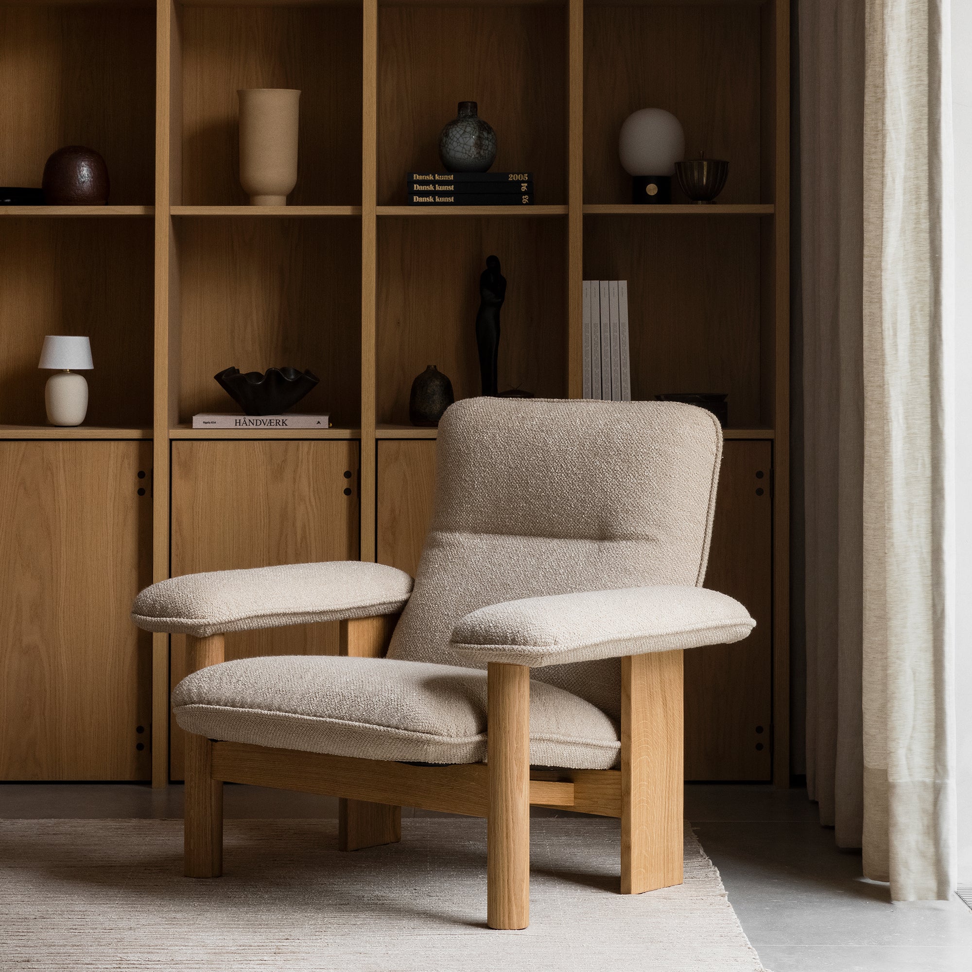 Brasillia Lounge Chair, fotoliu