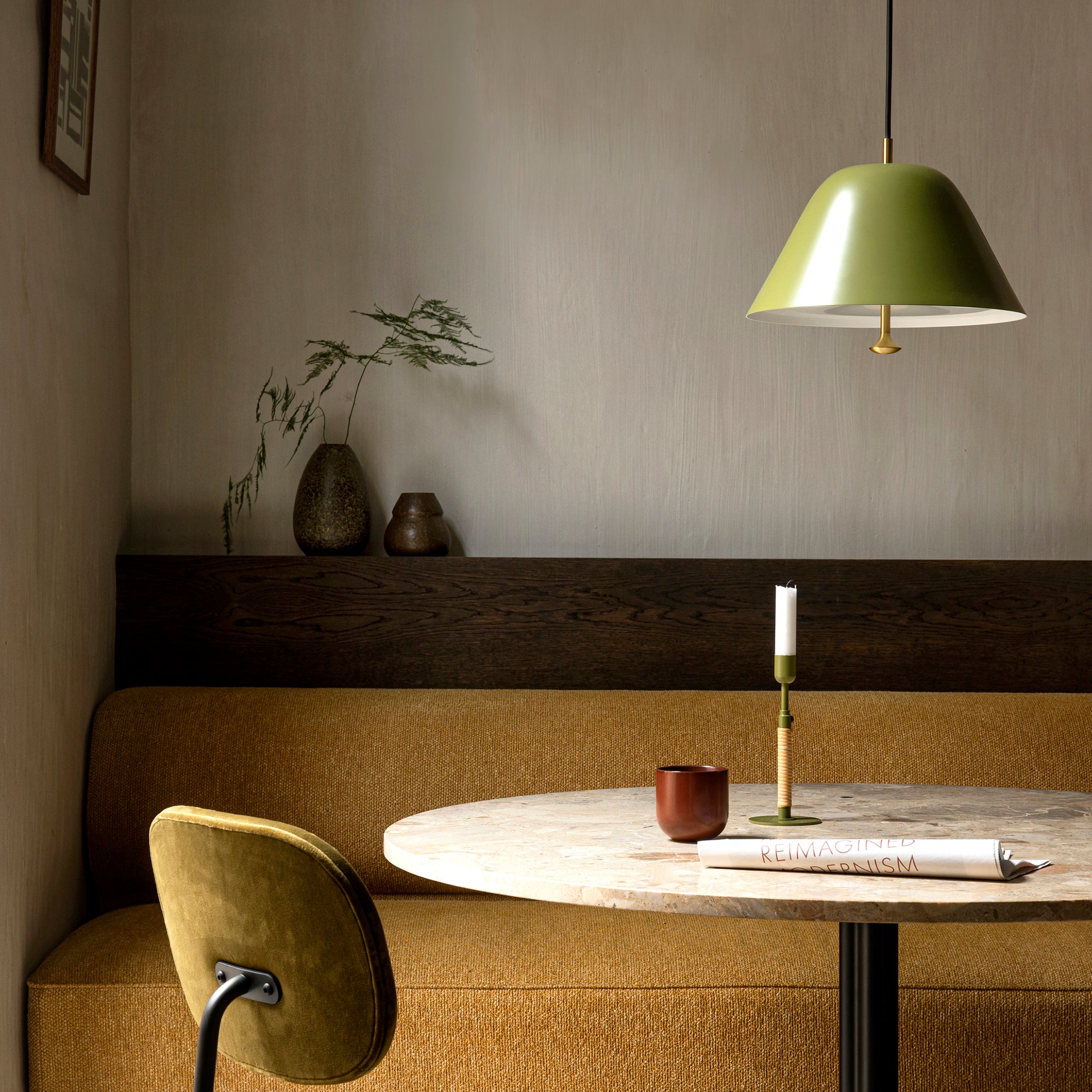 Levitate, lampă suspendată mare Ø40 cm