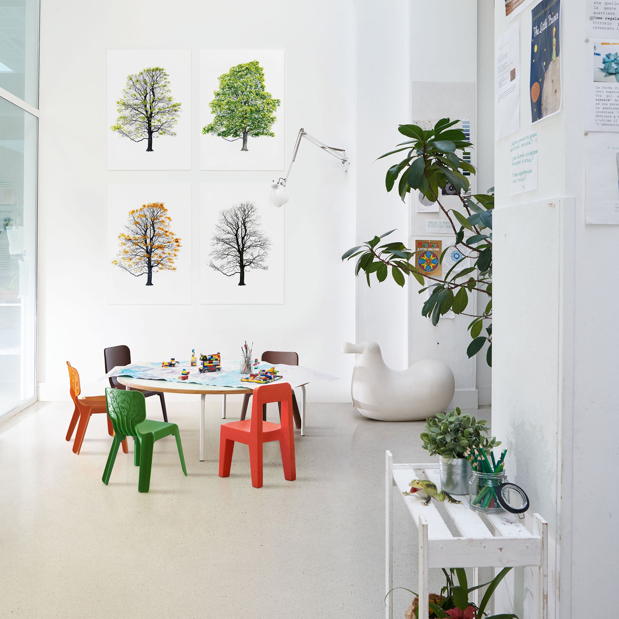 Seggiolina Pop scaun din plastic pentru copii