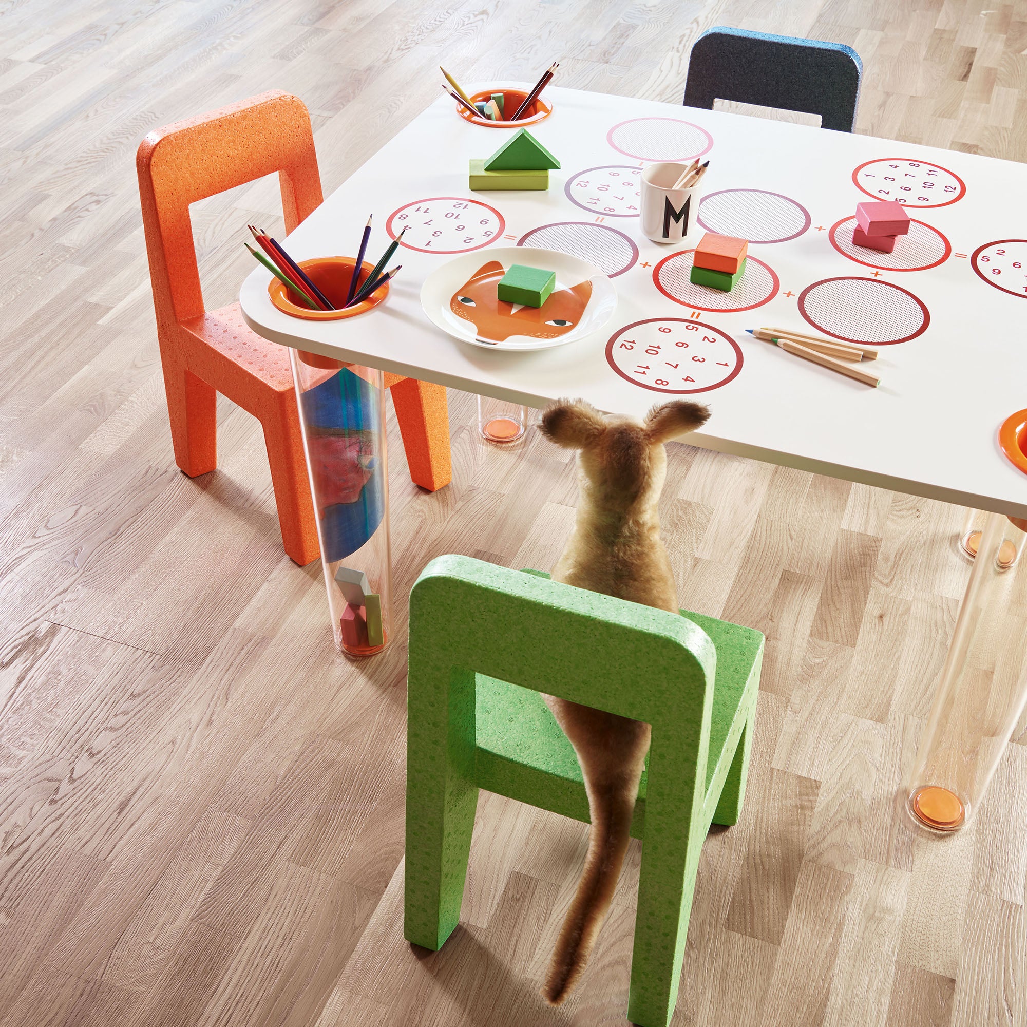 Seggiolina Pop scaun din plastic pentru copii