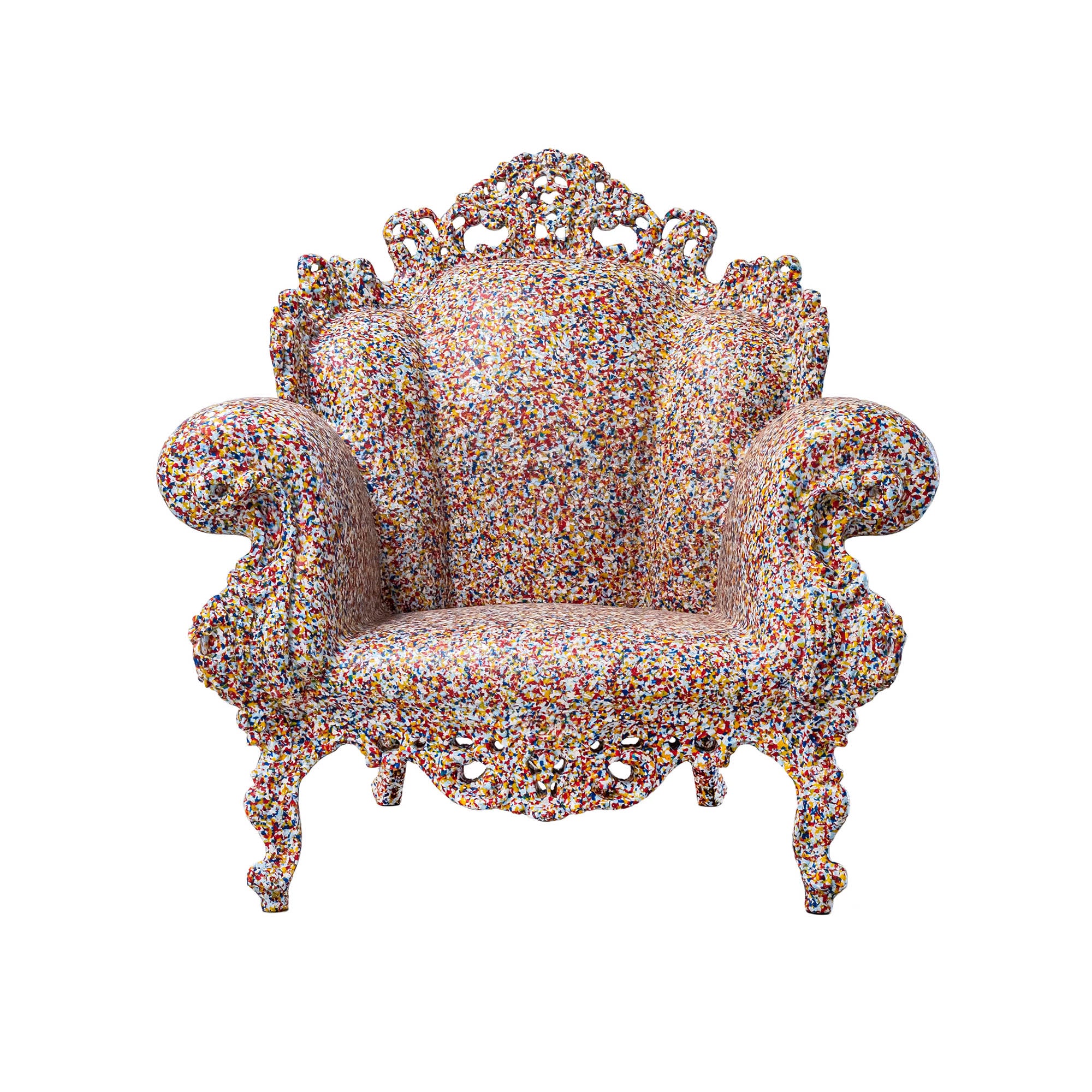 Proust fotoliu din plastic pentru exterior