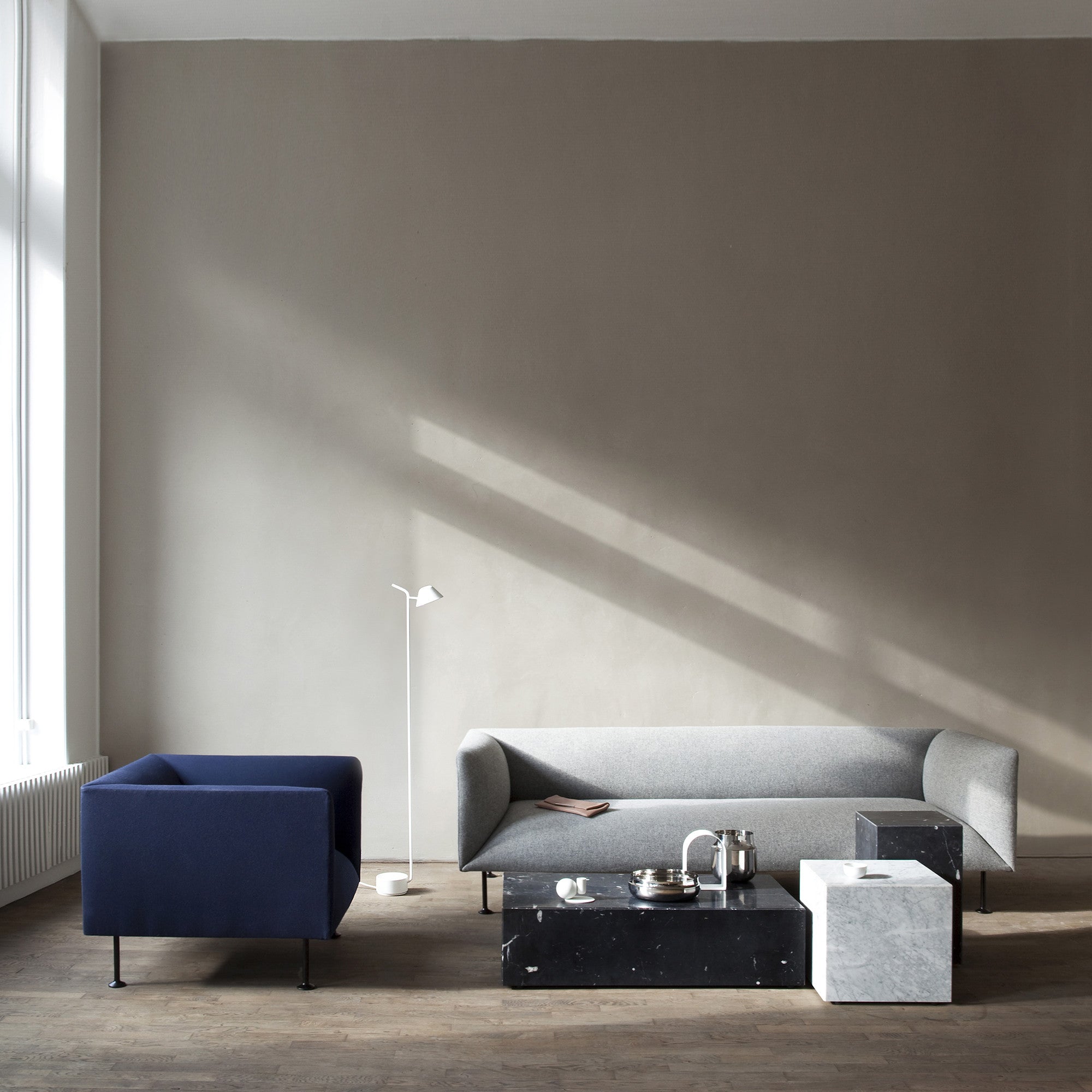 Plinth măsuță rectangulară înaltă