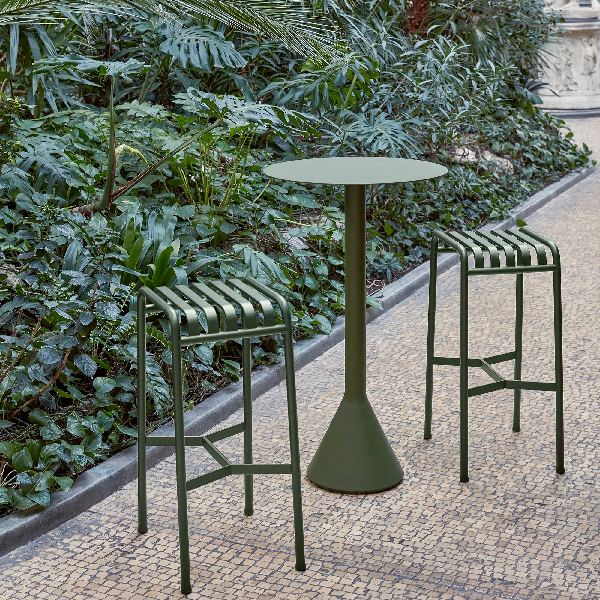 Palissade Cone Table, masă pentru exterior Ø60