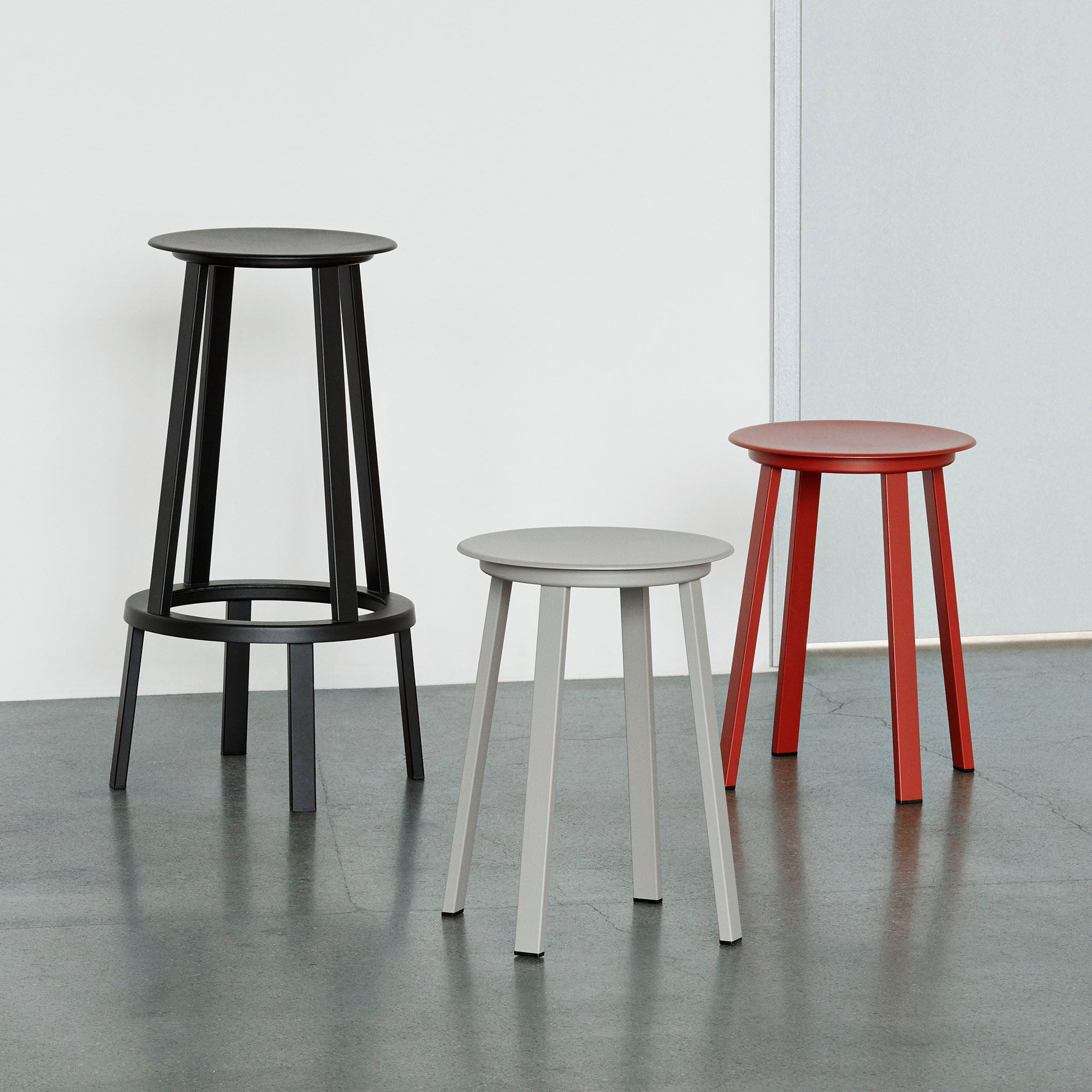 Revolver scaun de bar H76 cm