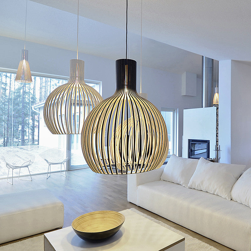 Lămpile Octo 4240 produse de Secto Design (ambient)
