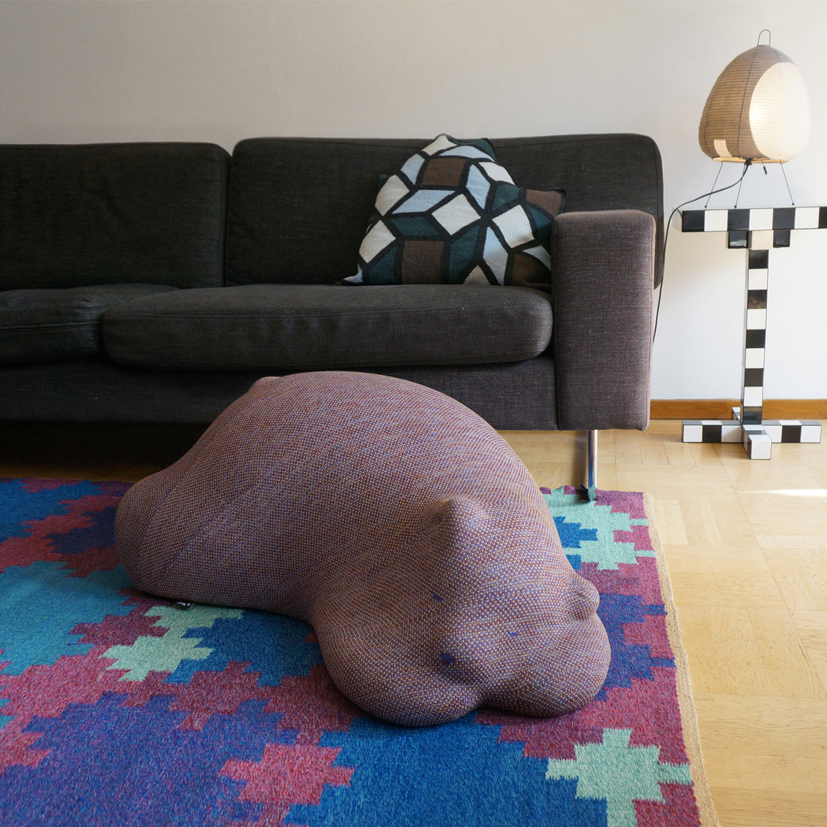 Resting bear pernă de podea