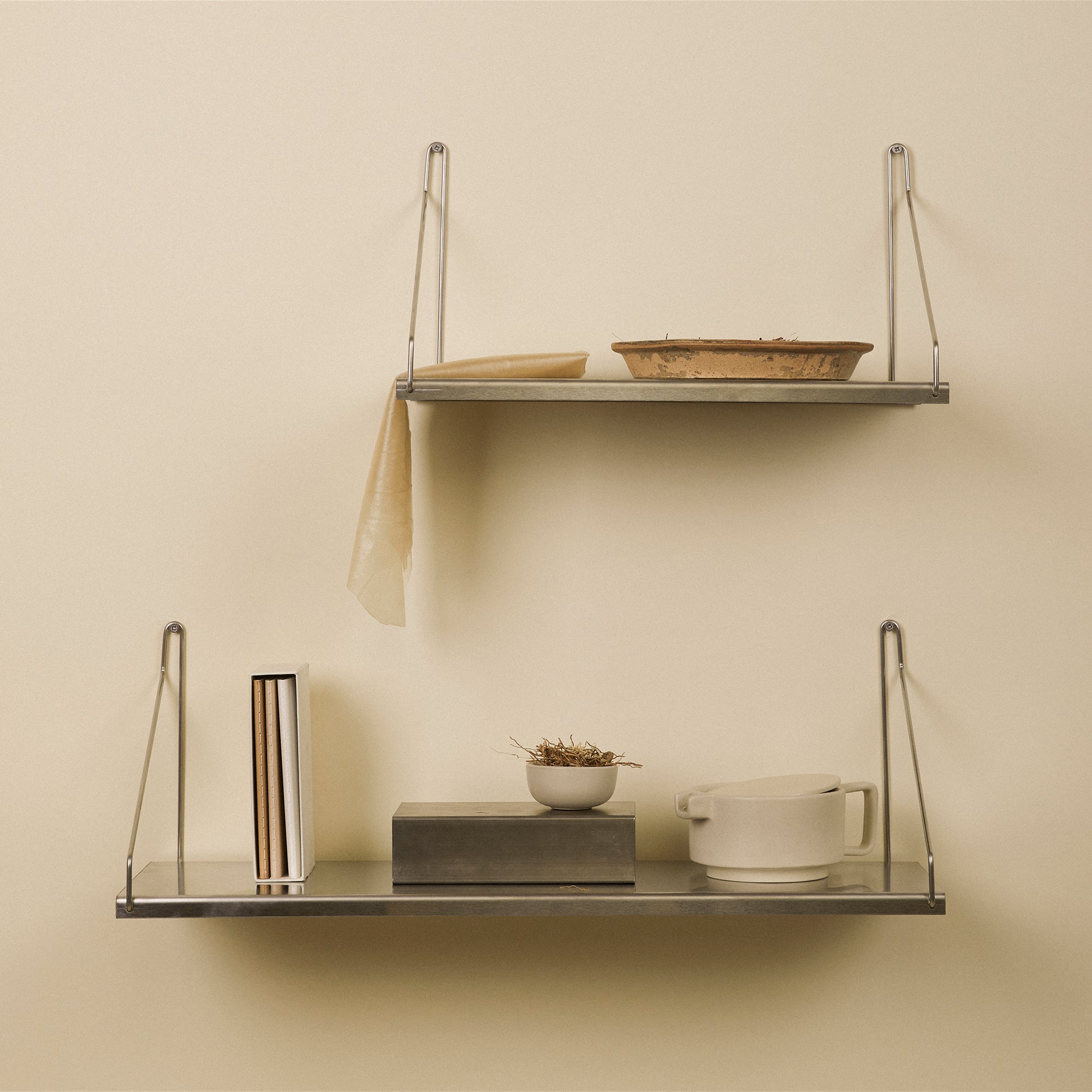 Shelf Stainless Steel, raft individual lungime 80 cm