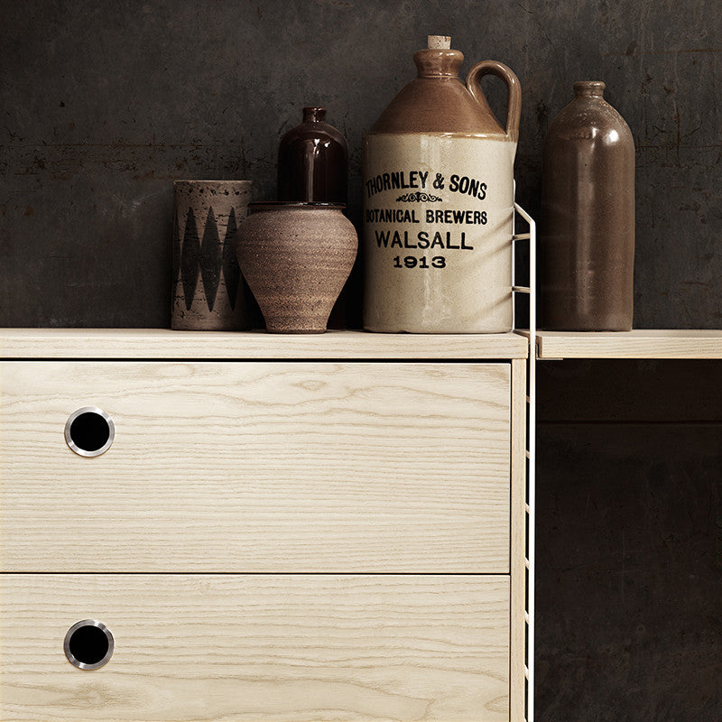 String cabinet cu două sertare 78/30 cm