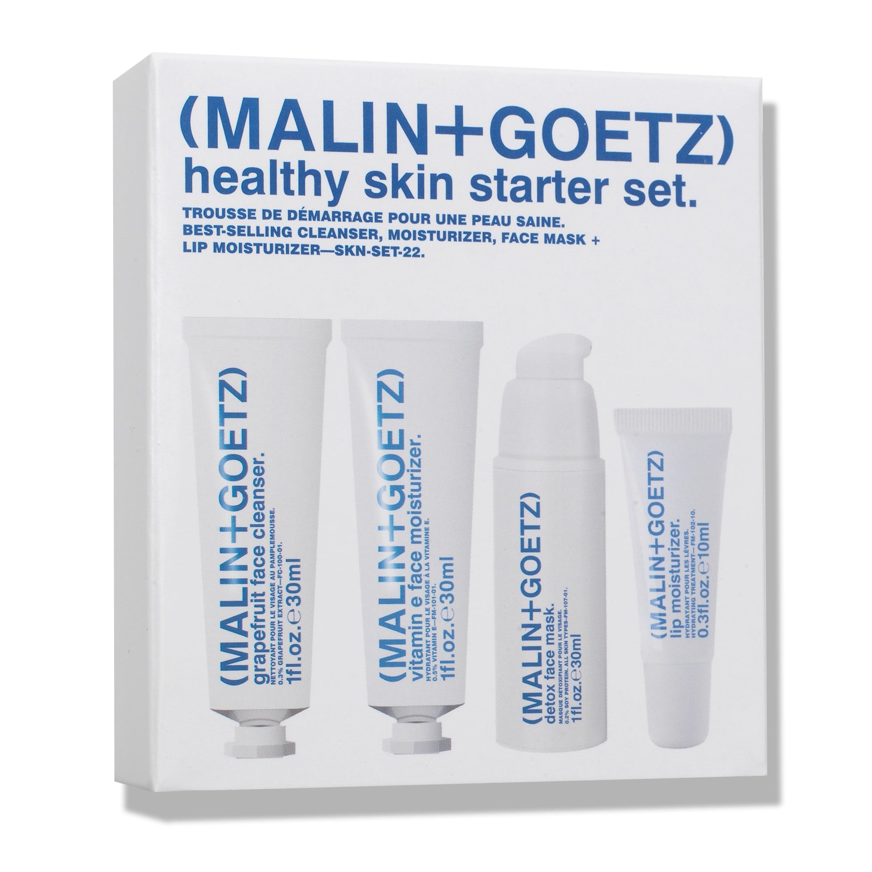Healthy skin starter set, kit de bază pentru îngrijirea tenului