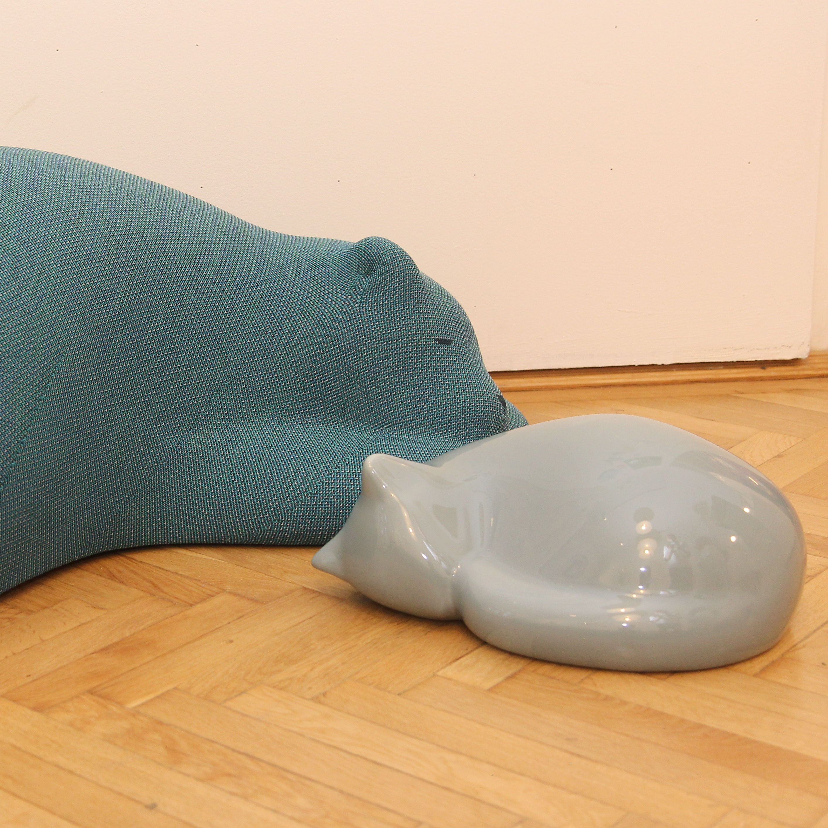 Resting bear pernă de podea