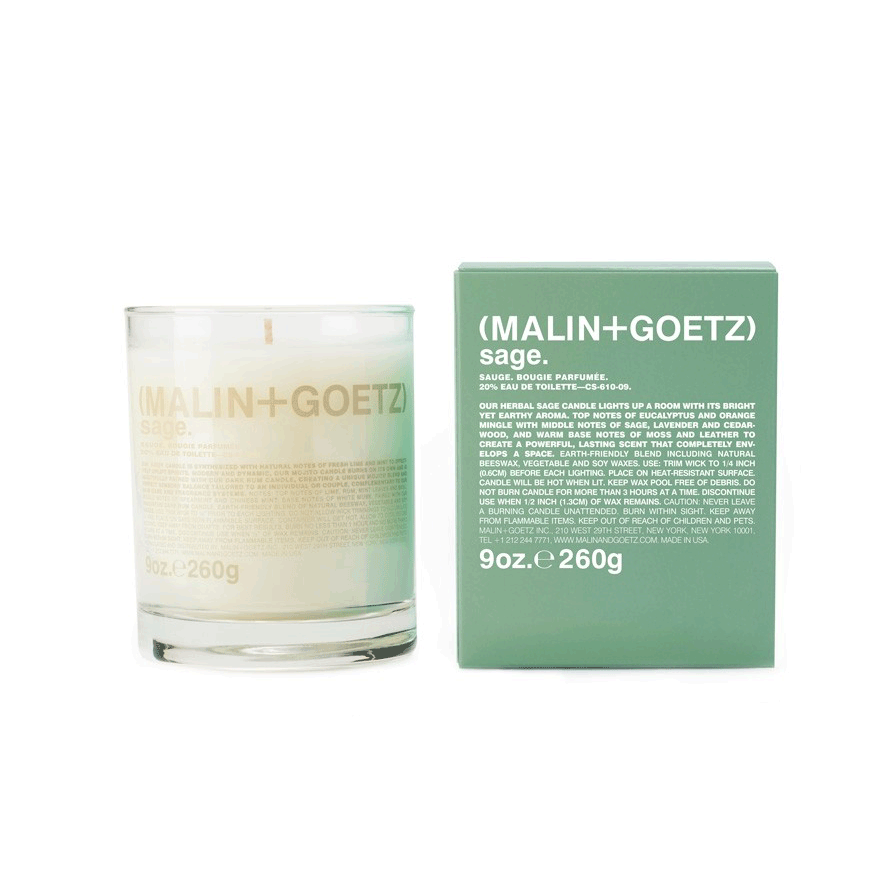 Sage lumânare cu parfum de salvie