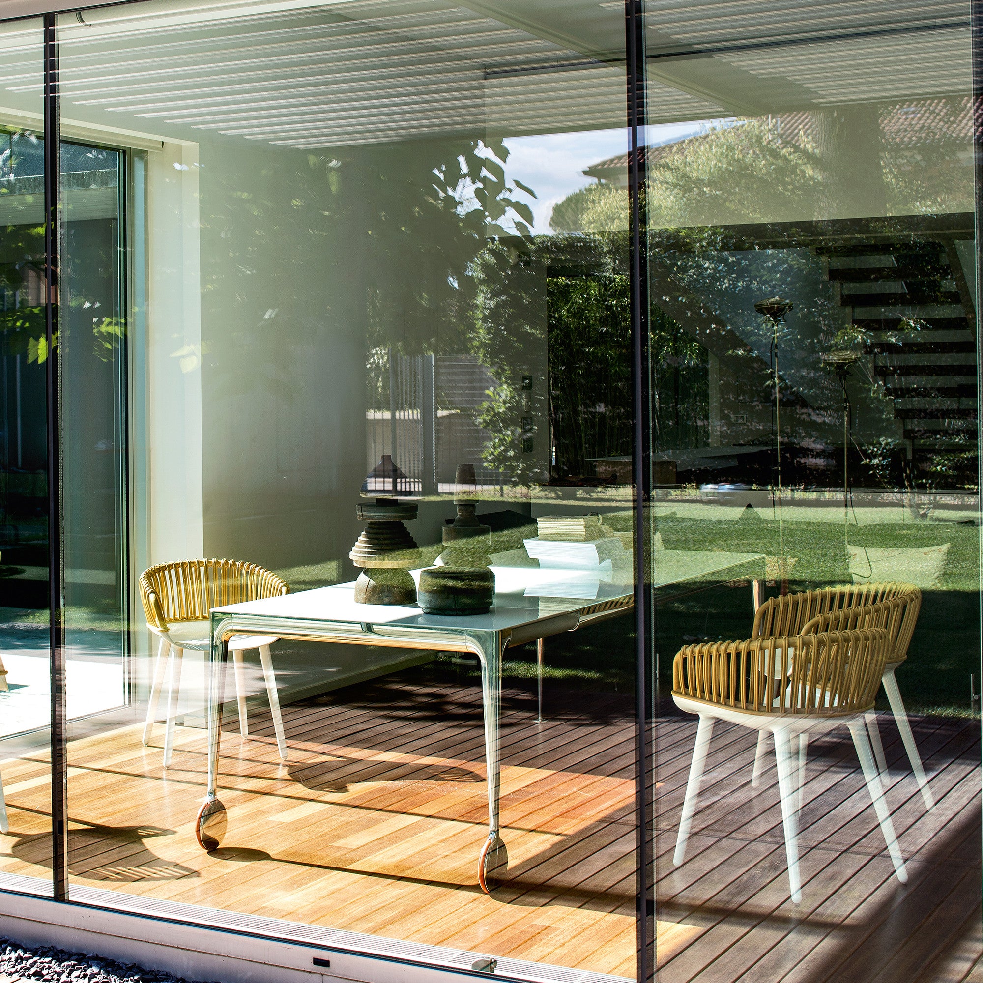 Cyborg Wicker, un scaun creat de Marcel Wanders pentru Magis