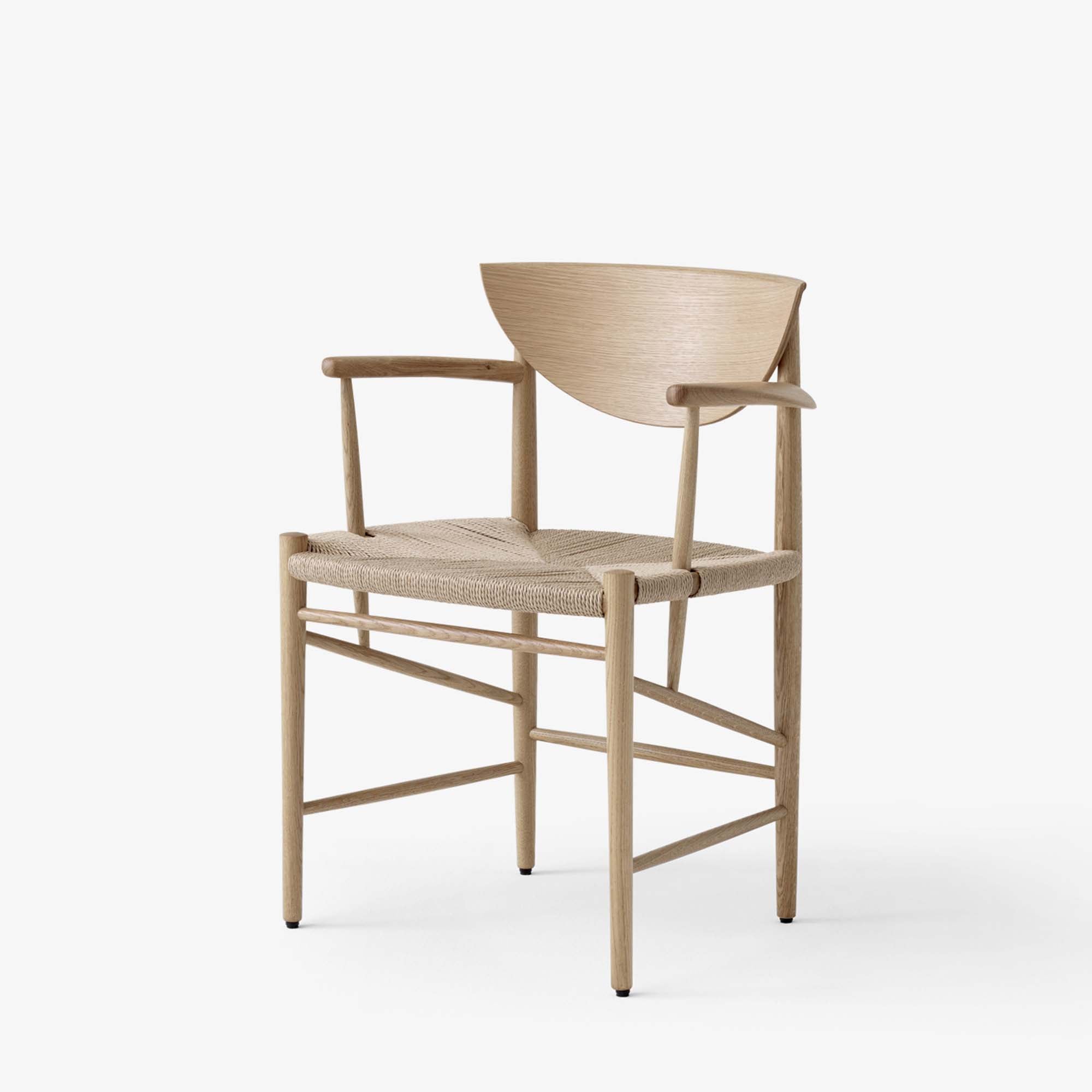 Drawn HM4 scaun de dining cu cotiere
