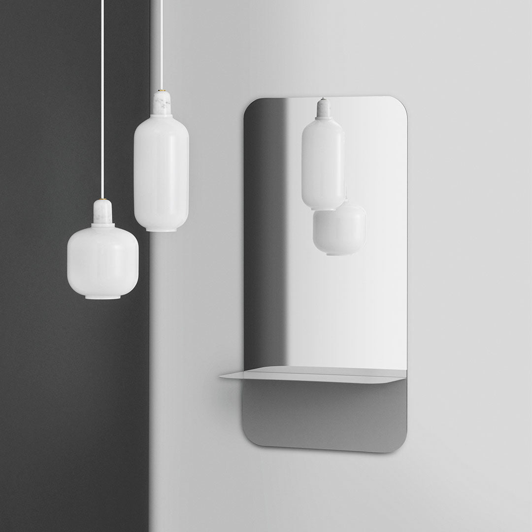 Horizon oglindă de perete verticală