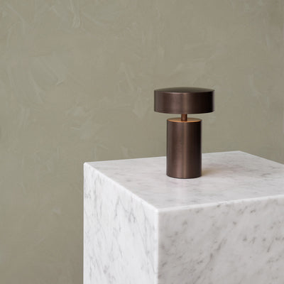 Column lampă de masă portabilă