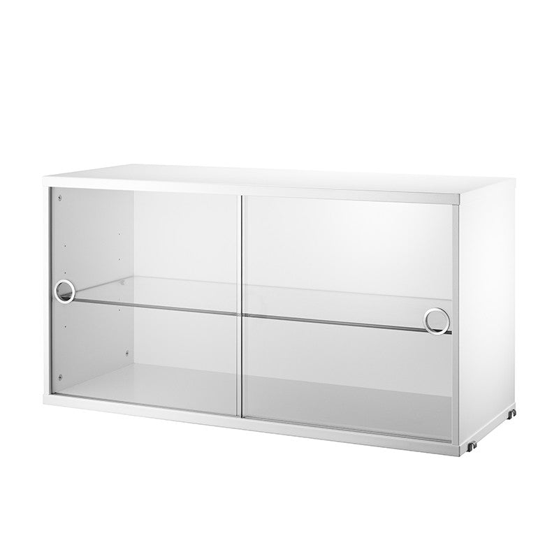 String cabinet cu geam