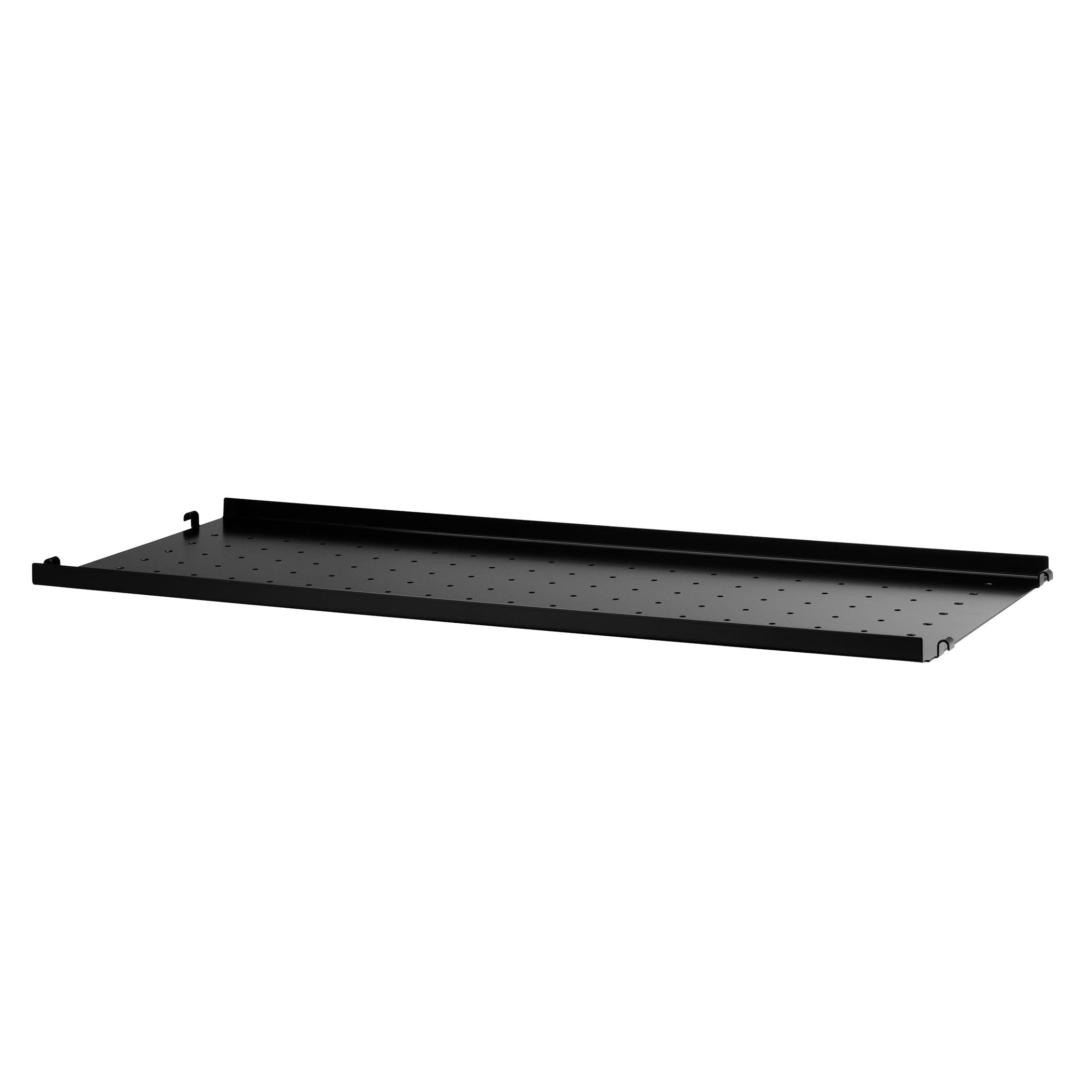 Metal shelf low edge raft metalic