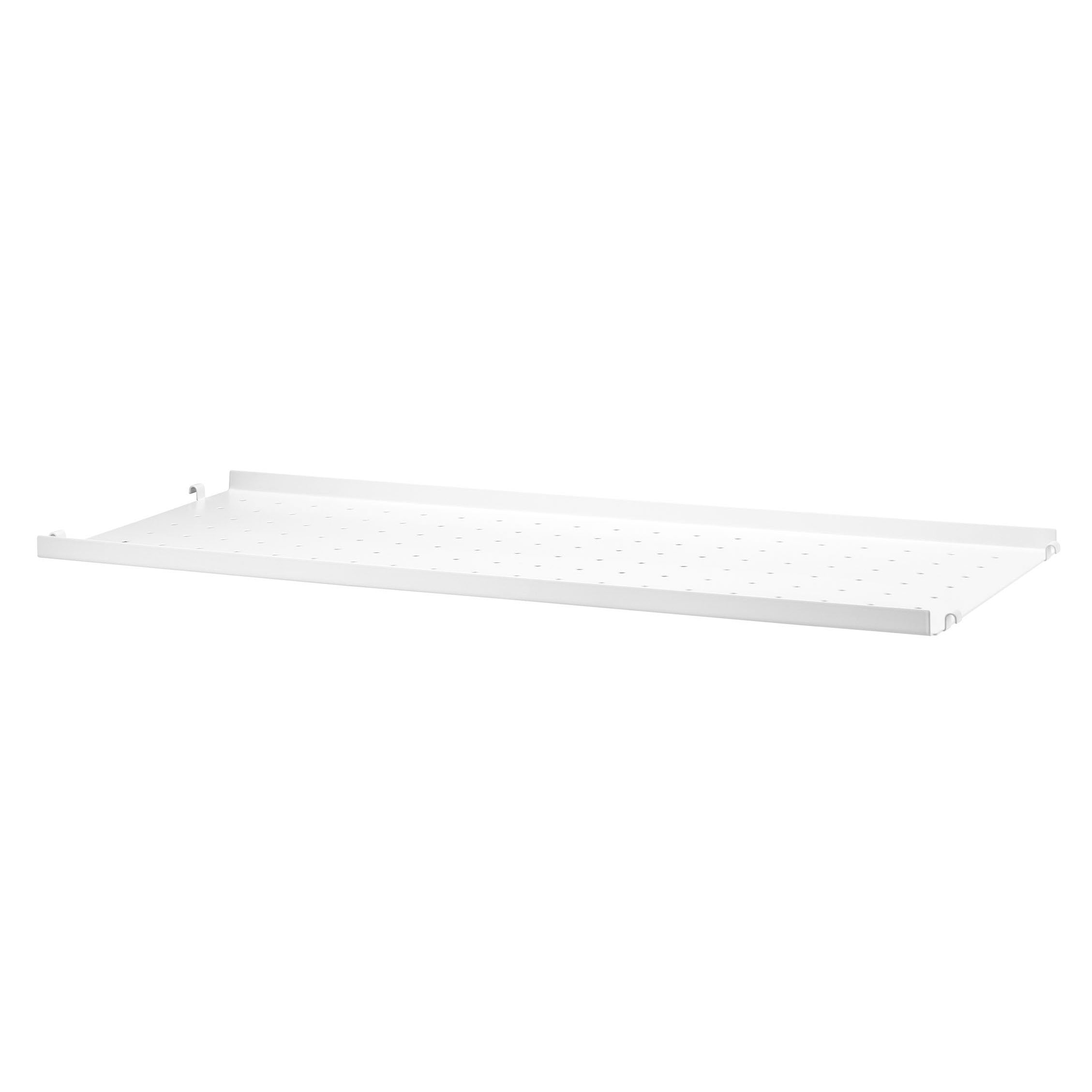 Metal shelf low edge raft metalic