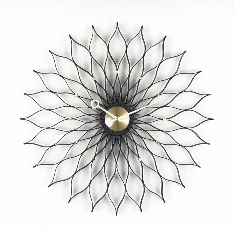 Sunflower, un ceas spectaculos creat de George Nelson, produs de Vitra