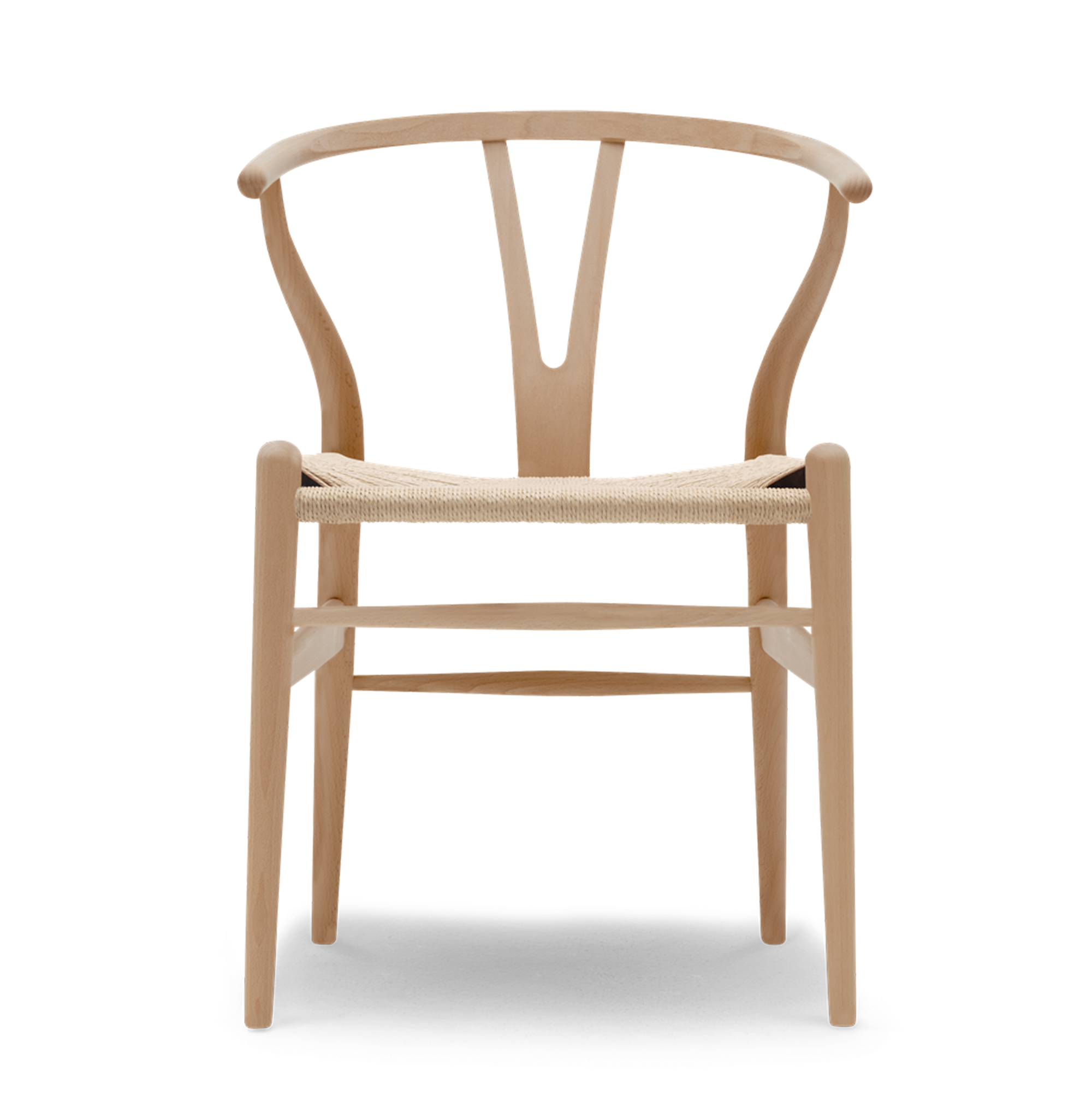 CH24 Beech, scaun de dining din lemn de fag