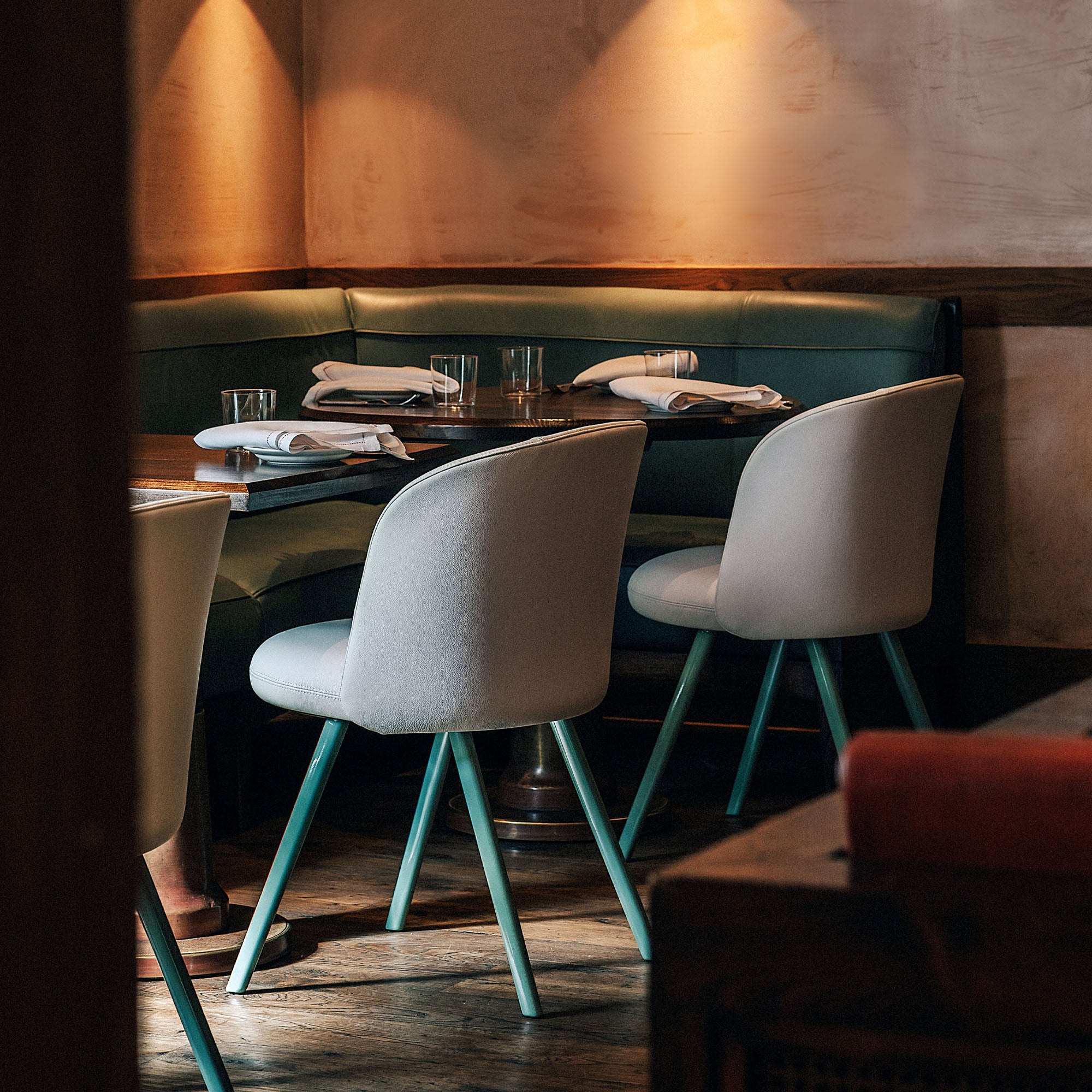 Mikado Side Chair, scaun de dining tapițat