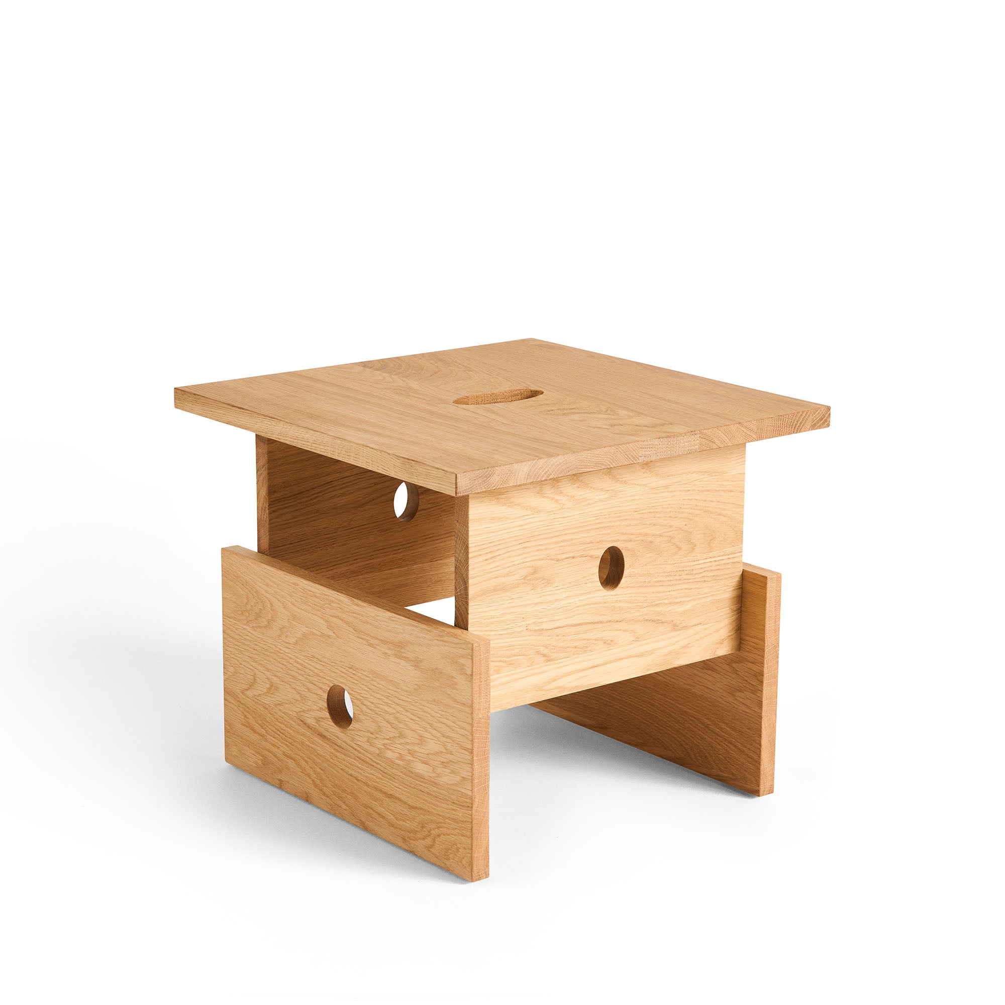 Wood Box, măsuță de cafea 40x40 cm