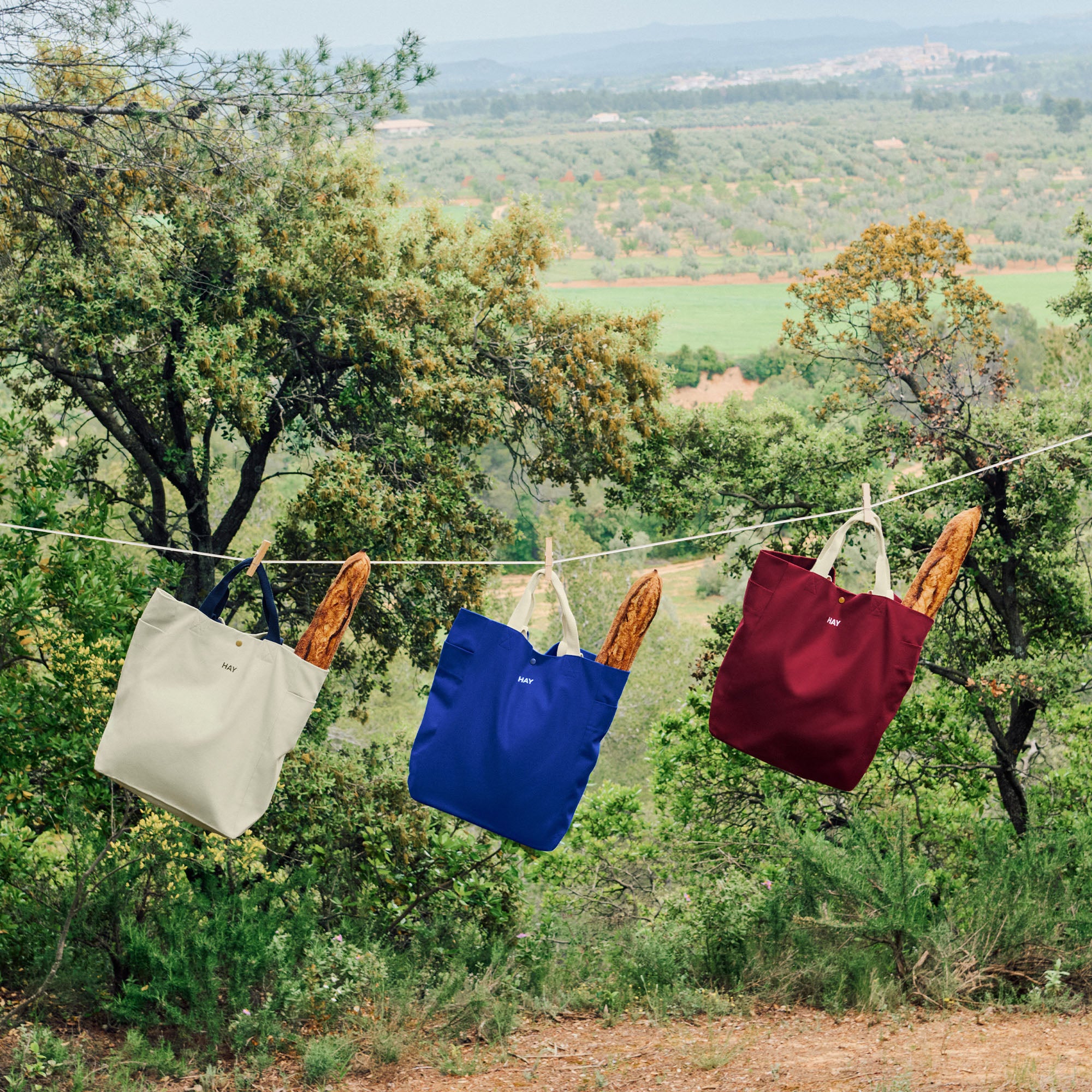 Everyday Tote Bag Medium Electric Blue, sacoșă