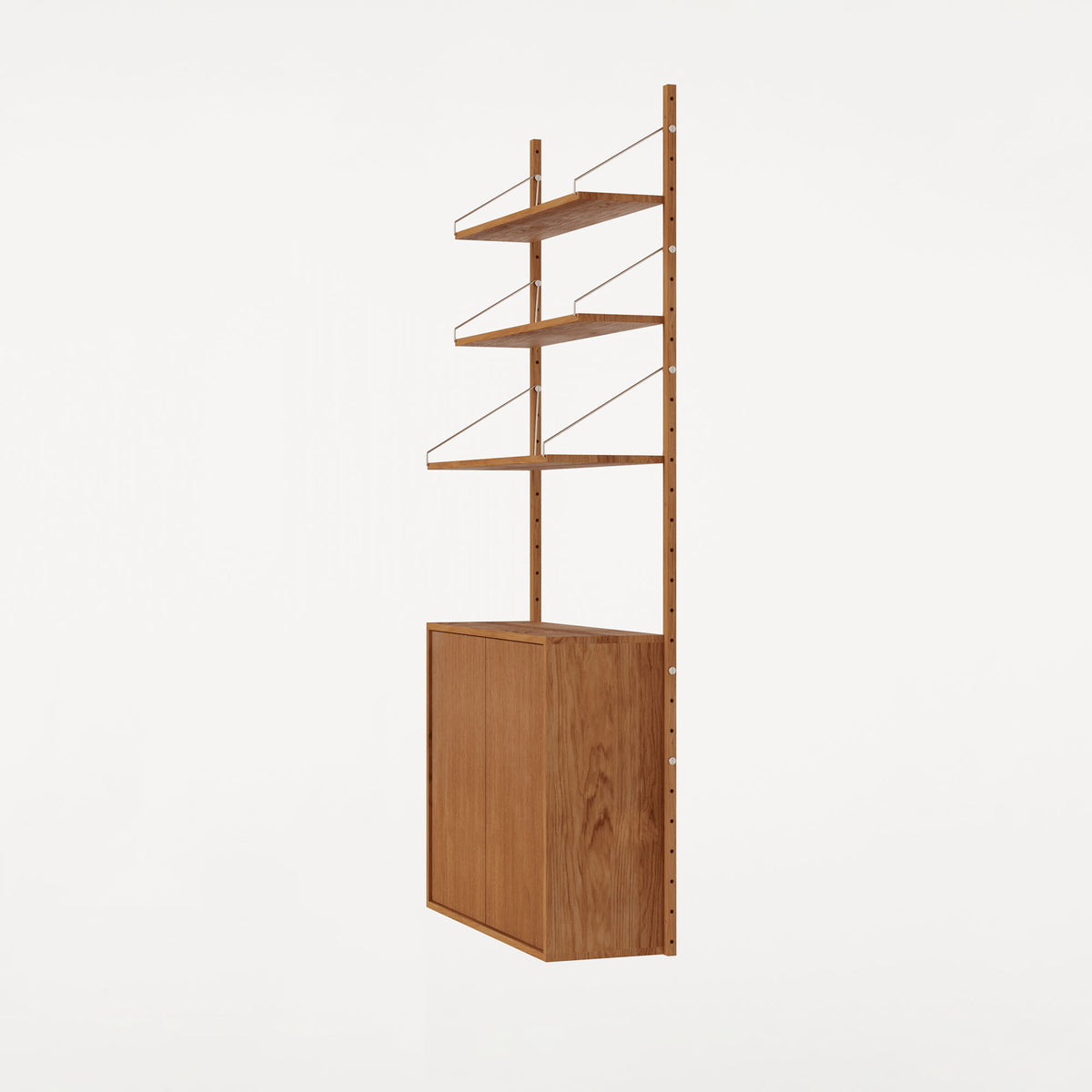 Shelf Library Medium Cabinet, bibliotecă modulară cu cabinet