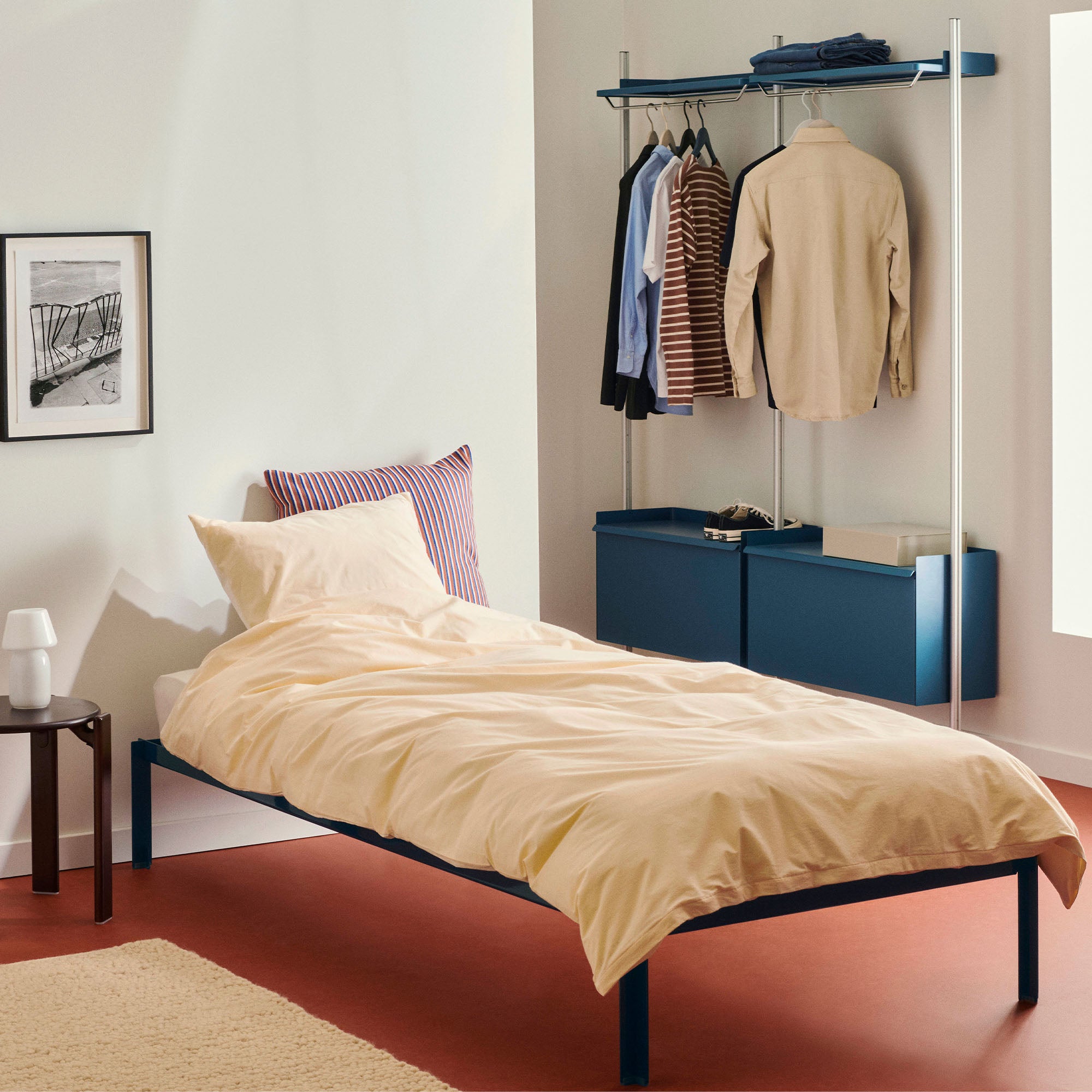 Connect bed, pat 90x200 cm