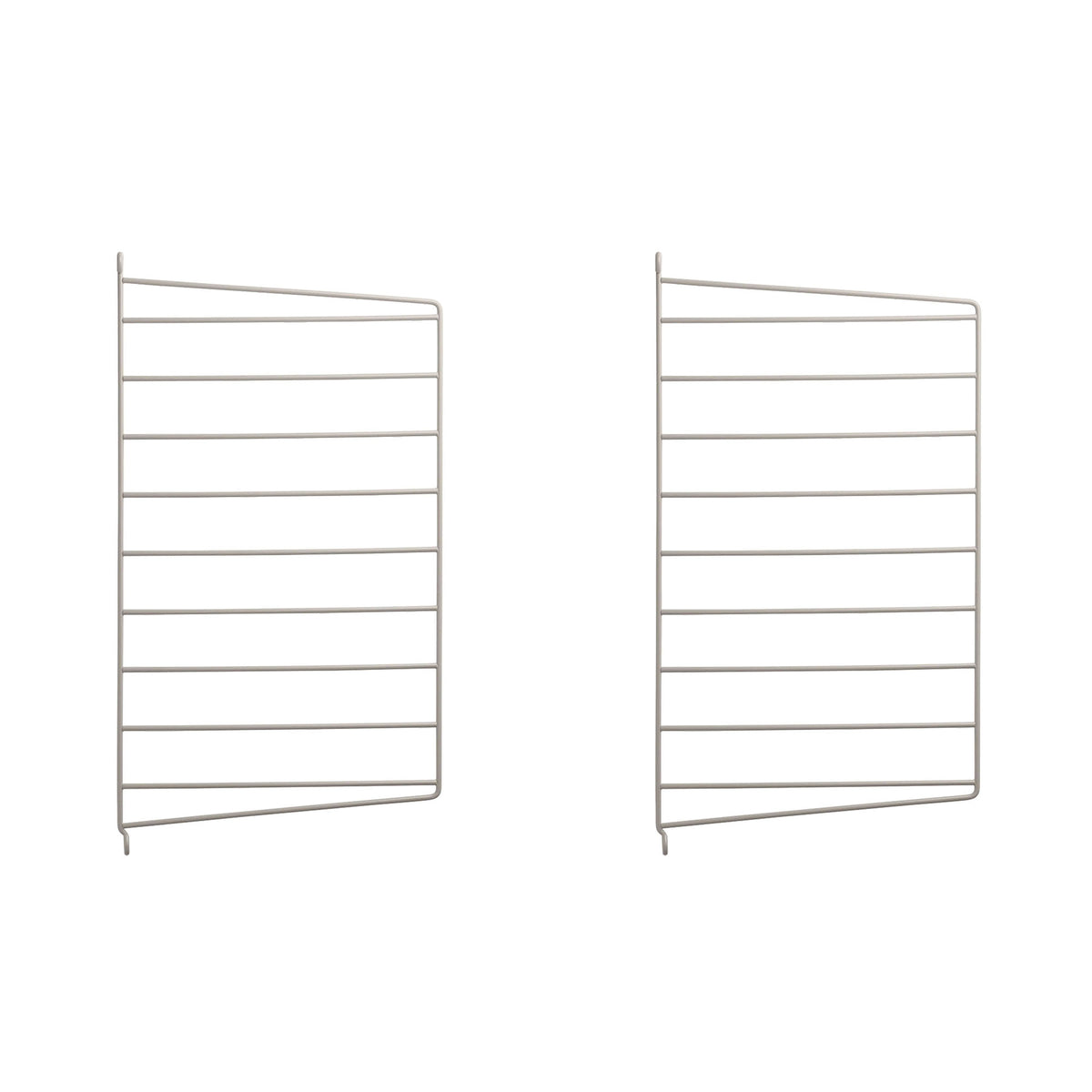 Element de susținere vertical metalic 50 x 30 cm, set de 2