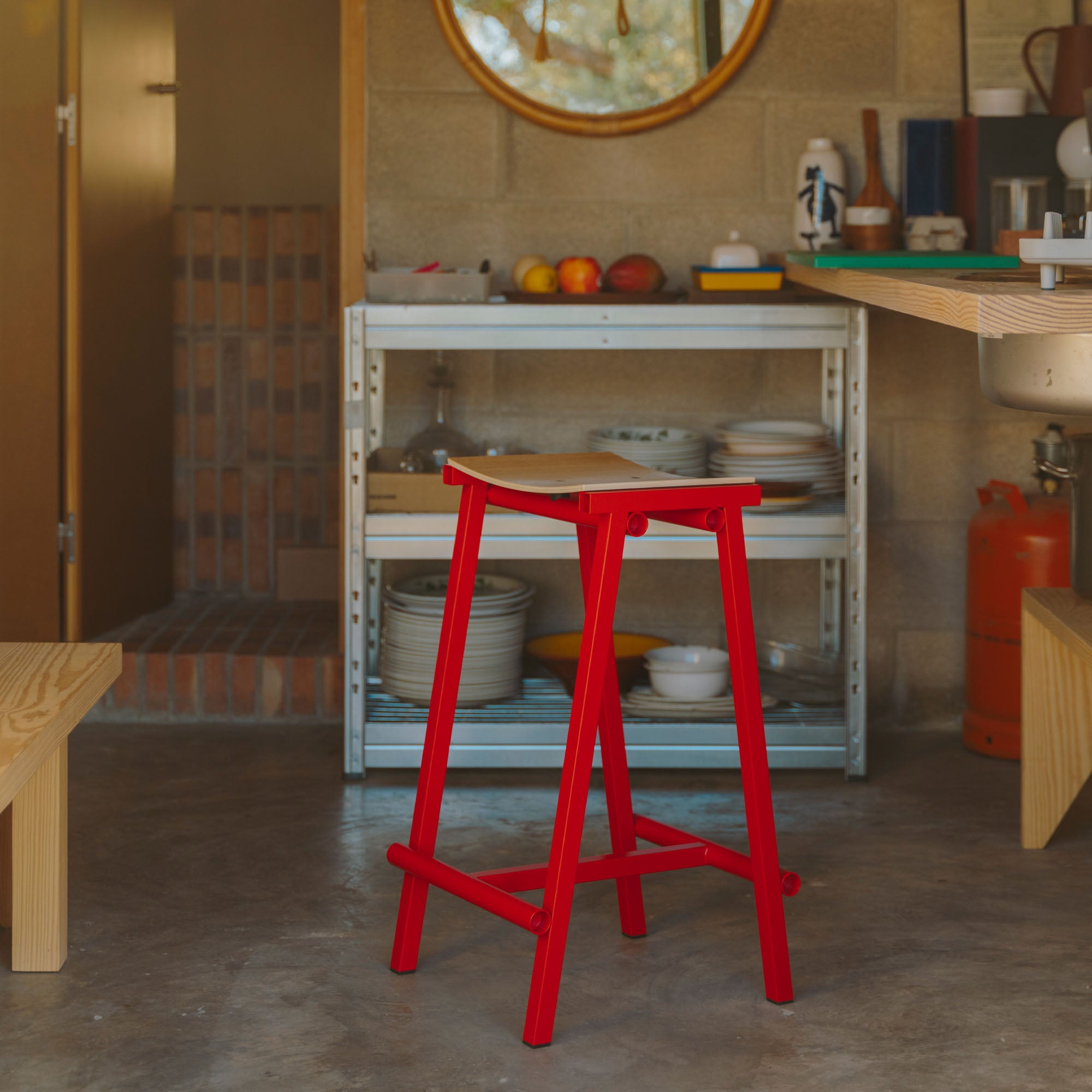 8 bar stool, scaun de bar 65 cm