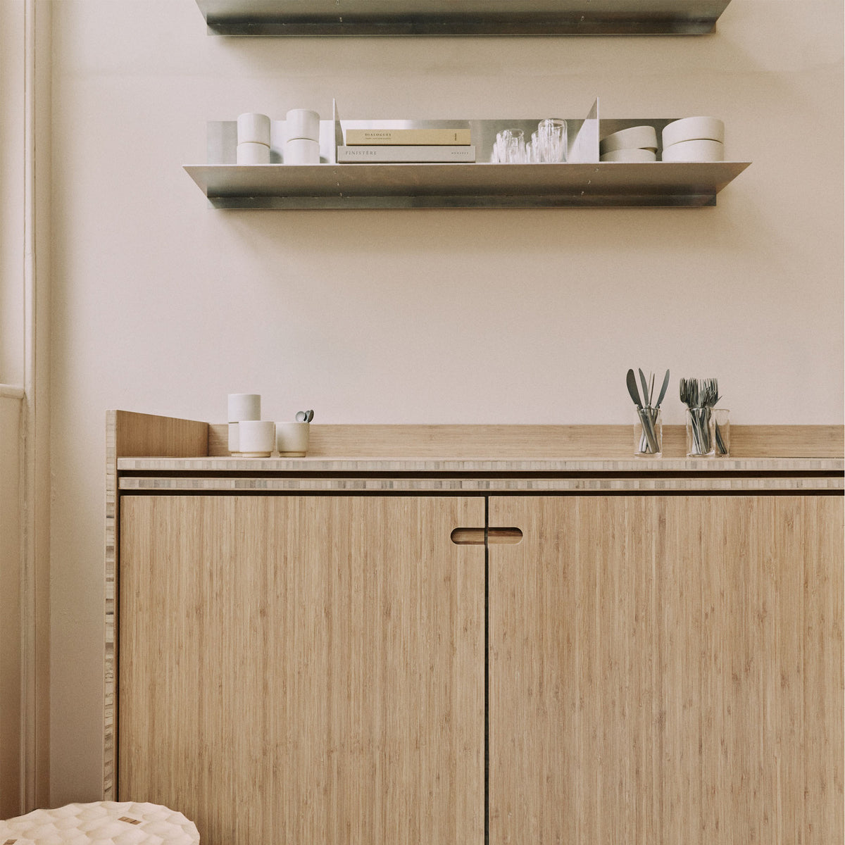 Rivet Shelf Large, raft individual lungime 119 cm