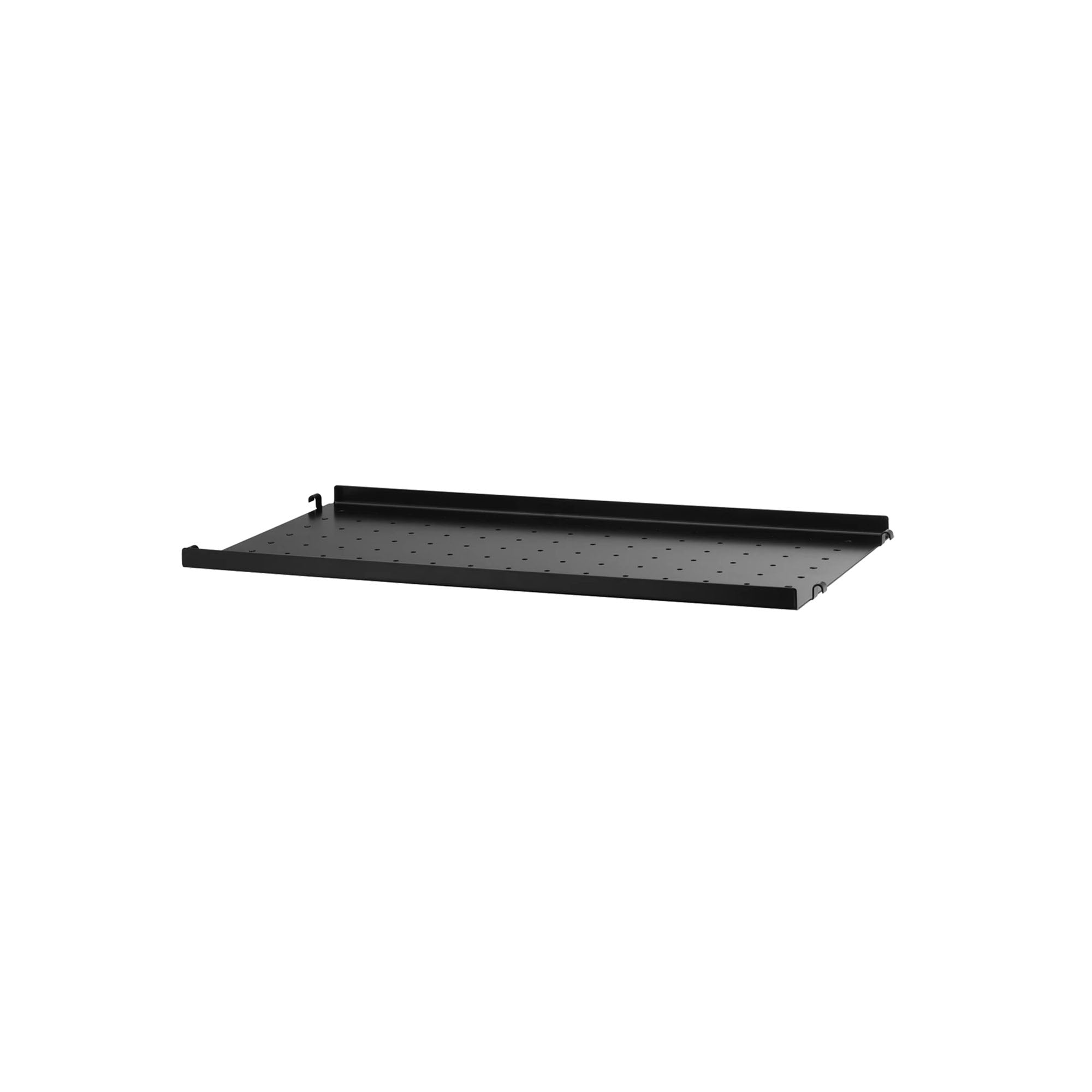 Metal shelf low edge raft metalic 58x30 cm