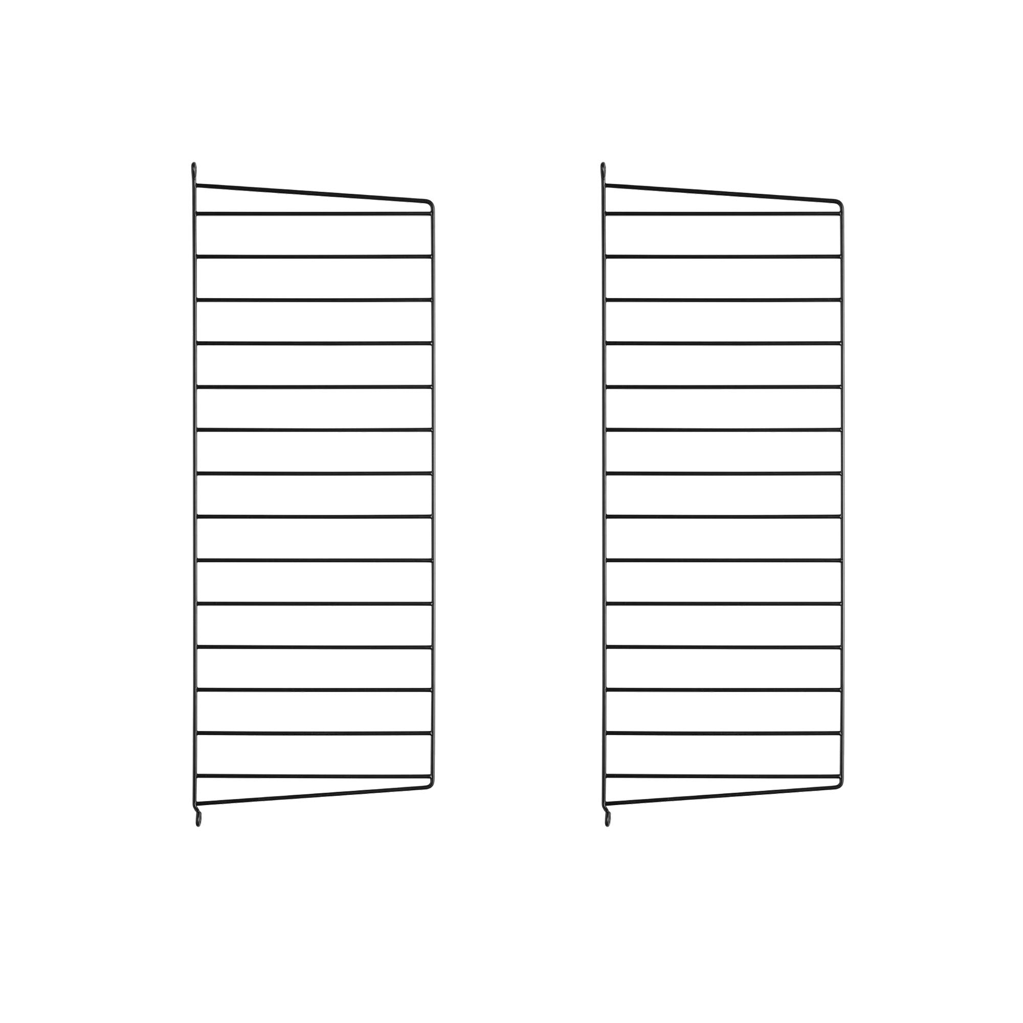 String element de susținere vertical metalic 75 x 30 cm, set de 2