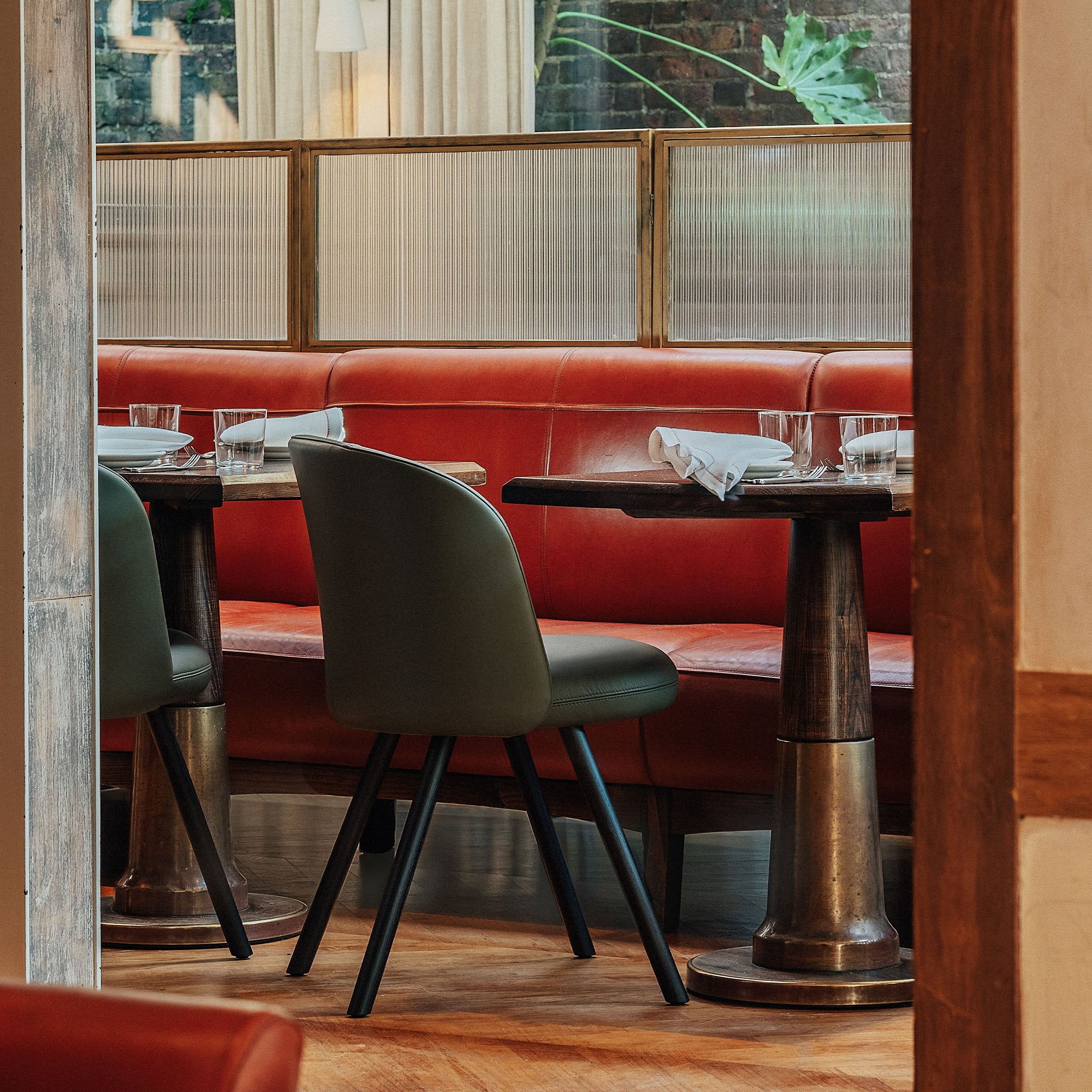 Mikado Side Chair, scaun de dining tapițat
