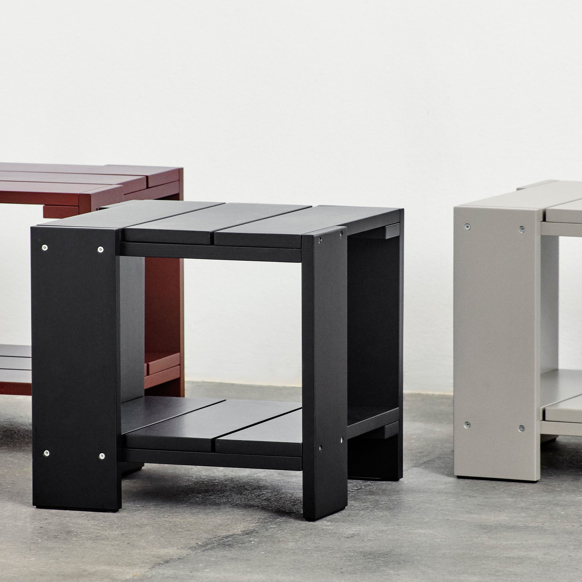 Crate Side Table, măsuță laterală exterior 49x49 cm