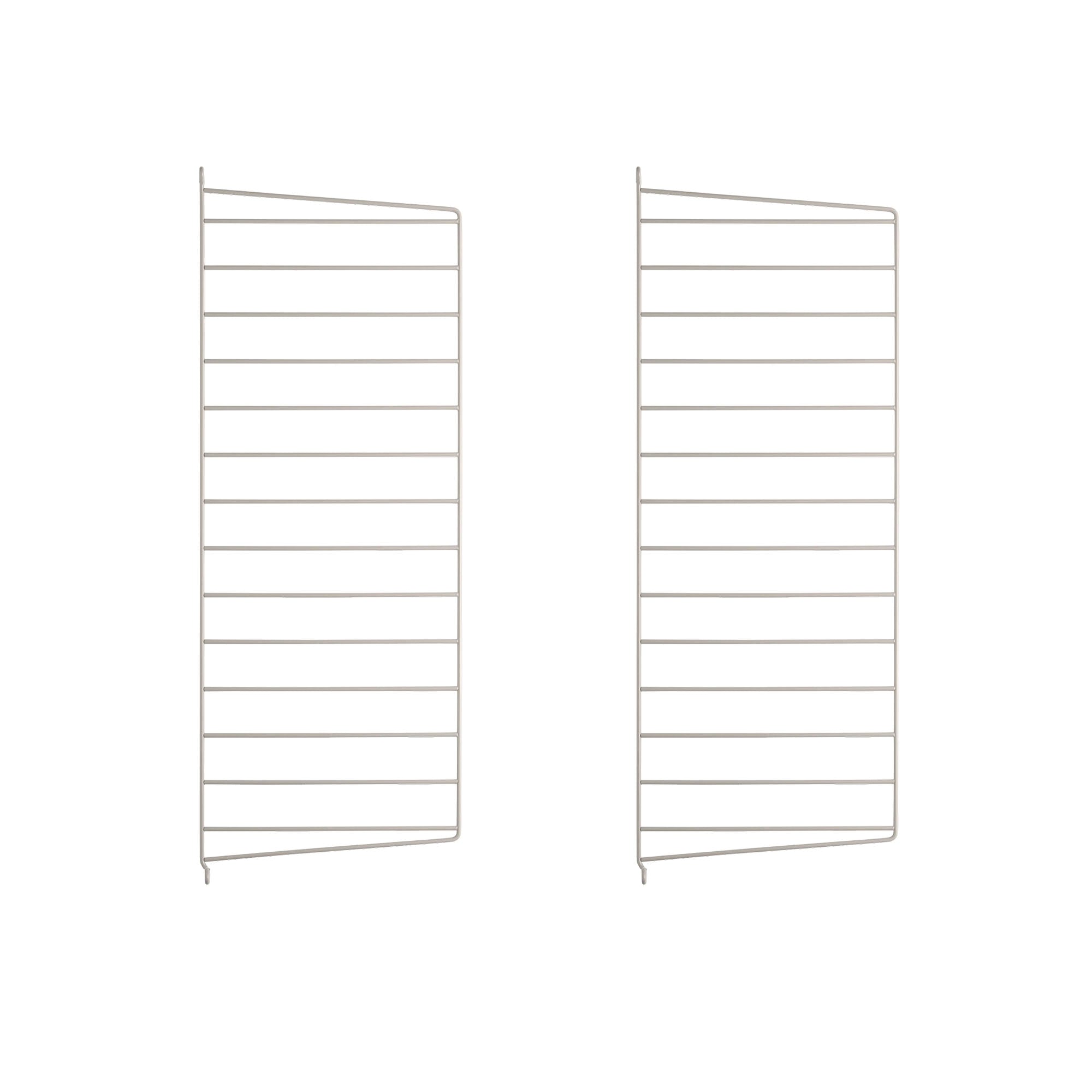 String element de susținere vertical metalic 75 x 30 cm, set de 2