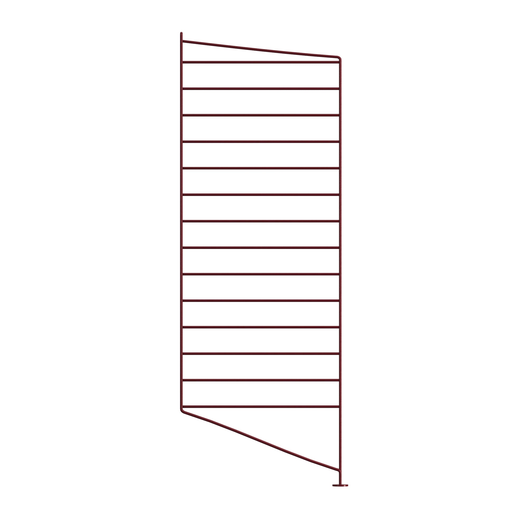 Element de susținere vertical metalic 85 x 30 cm cu picior
