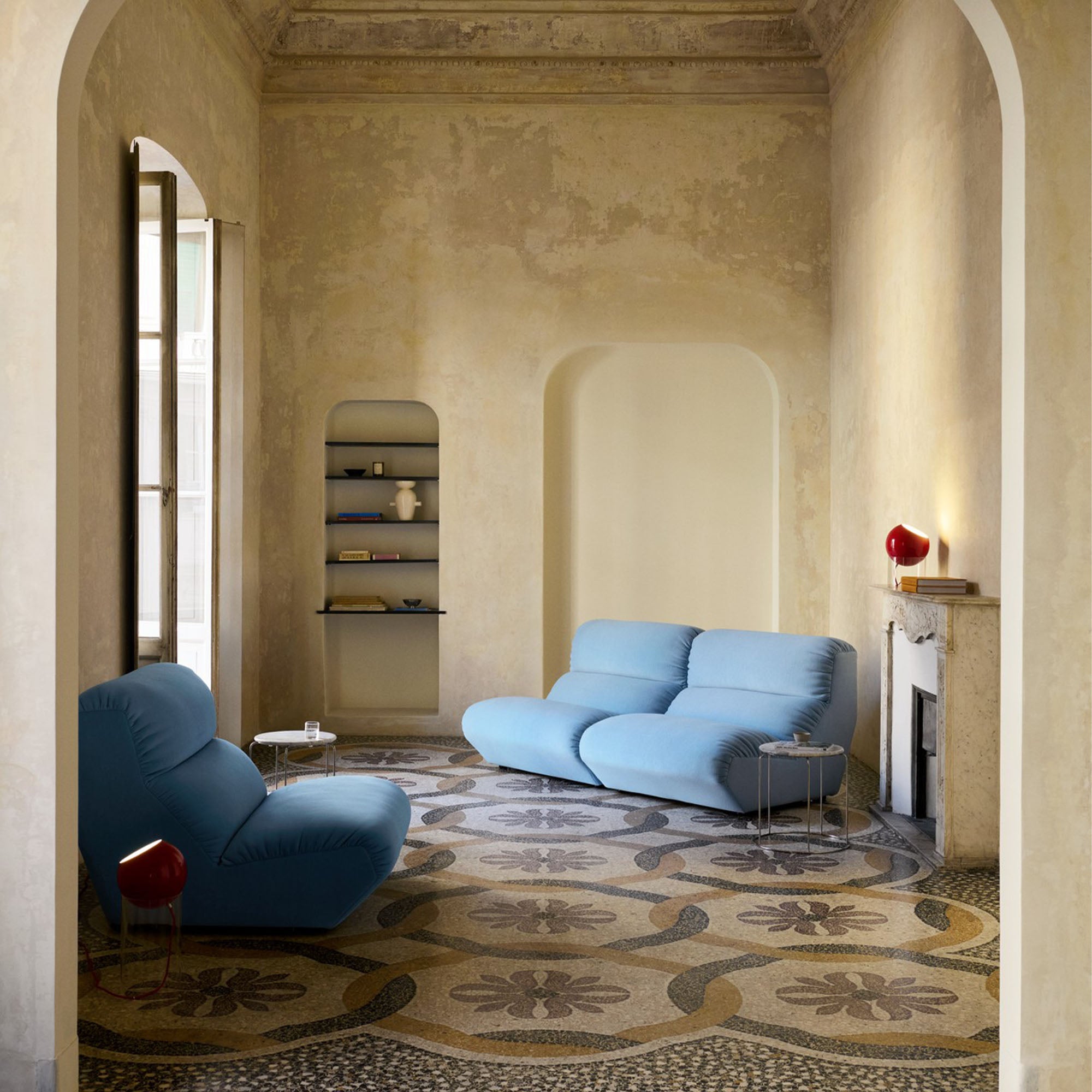 Hi Lo, Config A, canapea cu 2 locuri