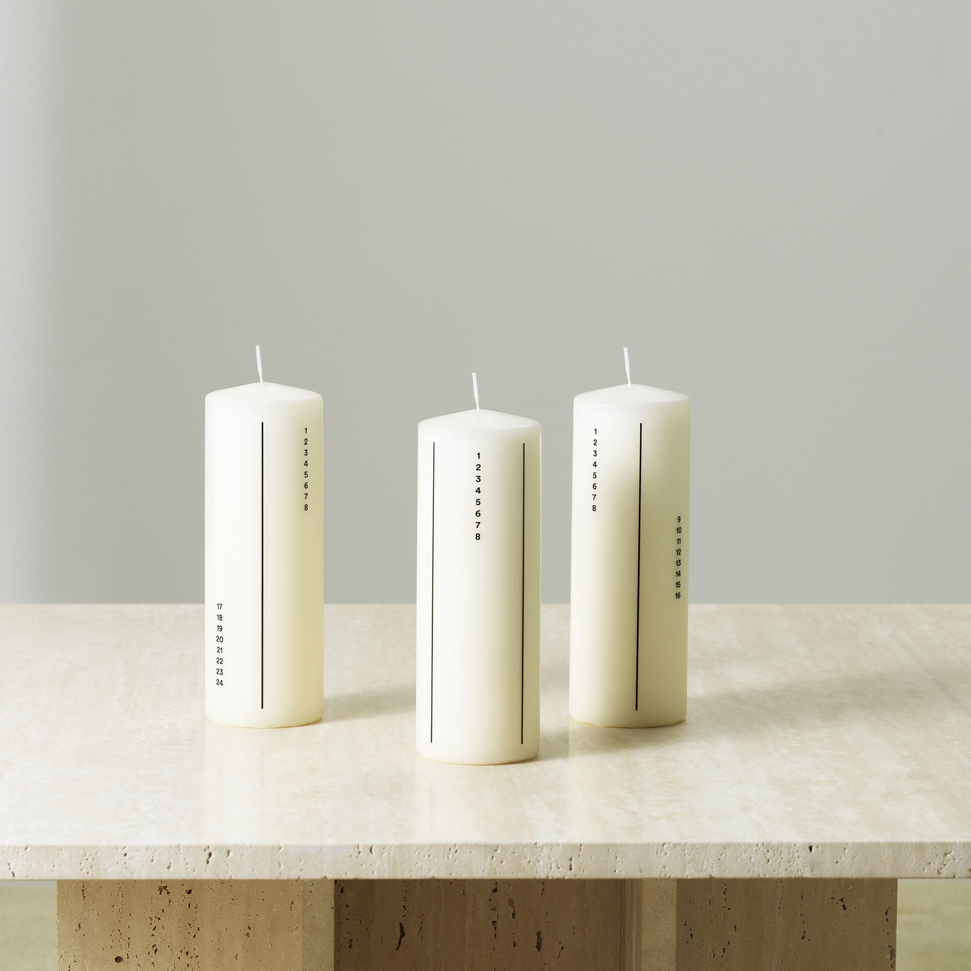 Calendar Candle, lumânare decorativă