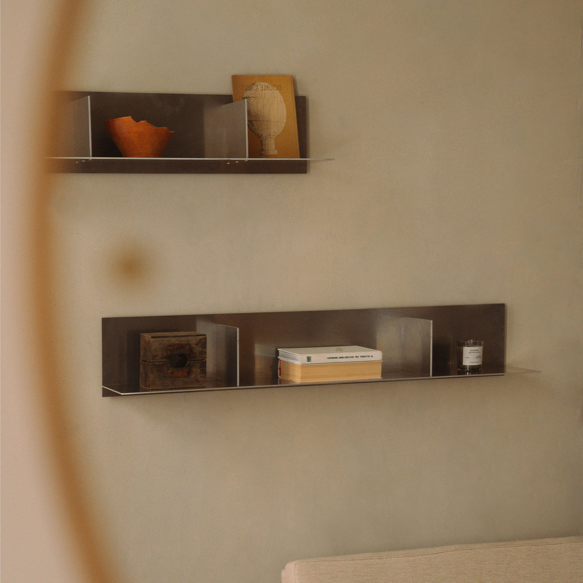 Rivet Shelf Large, raft individual lungime 119 cm