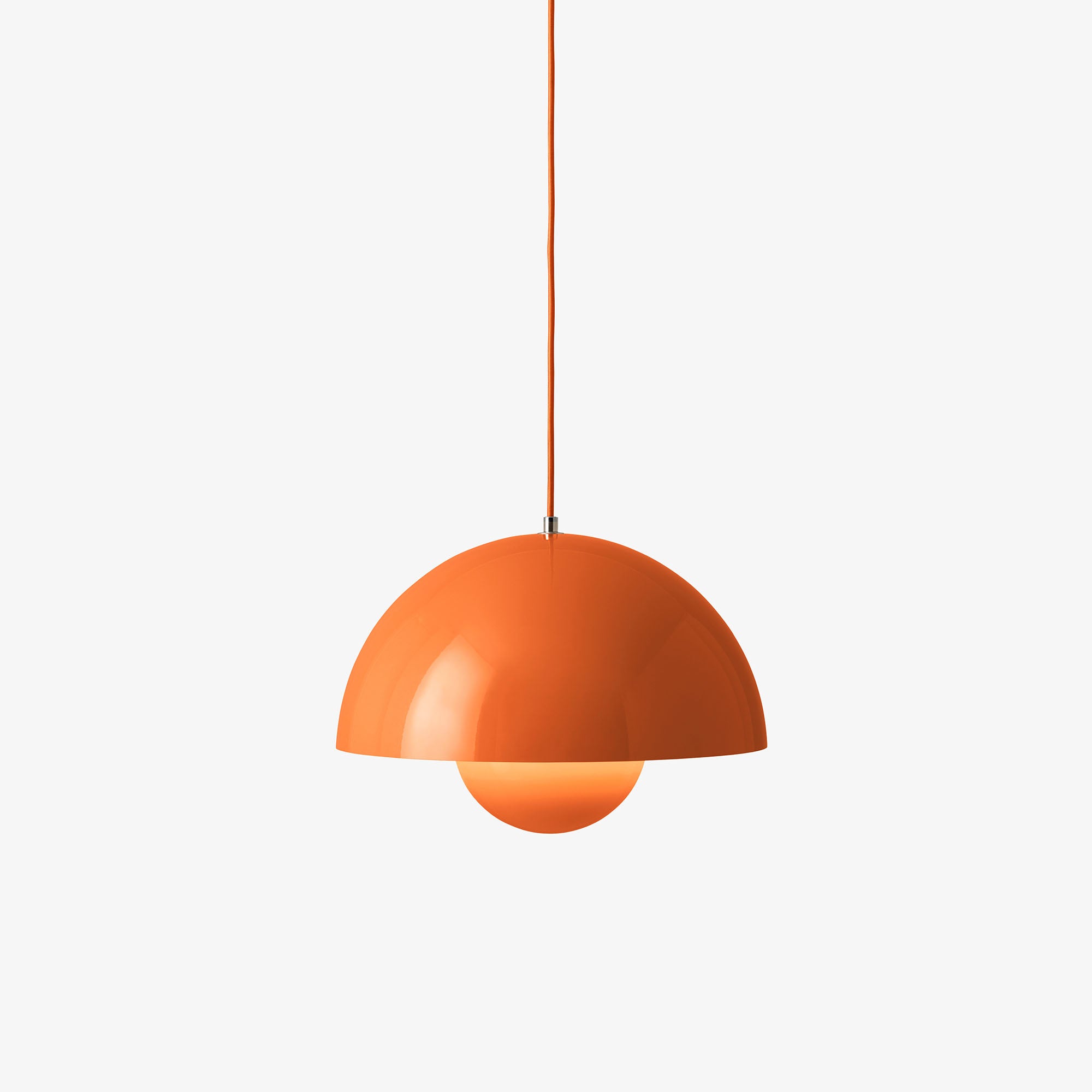 Flowerpot VP7 zesty orange, lampă suspendată medie