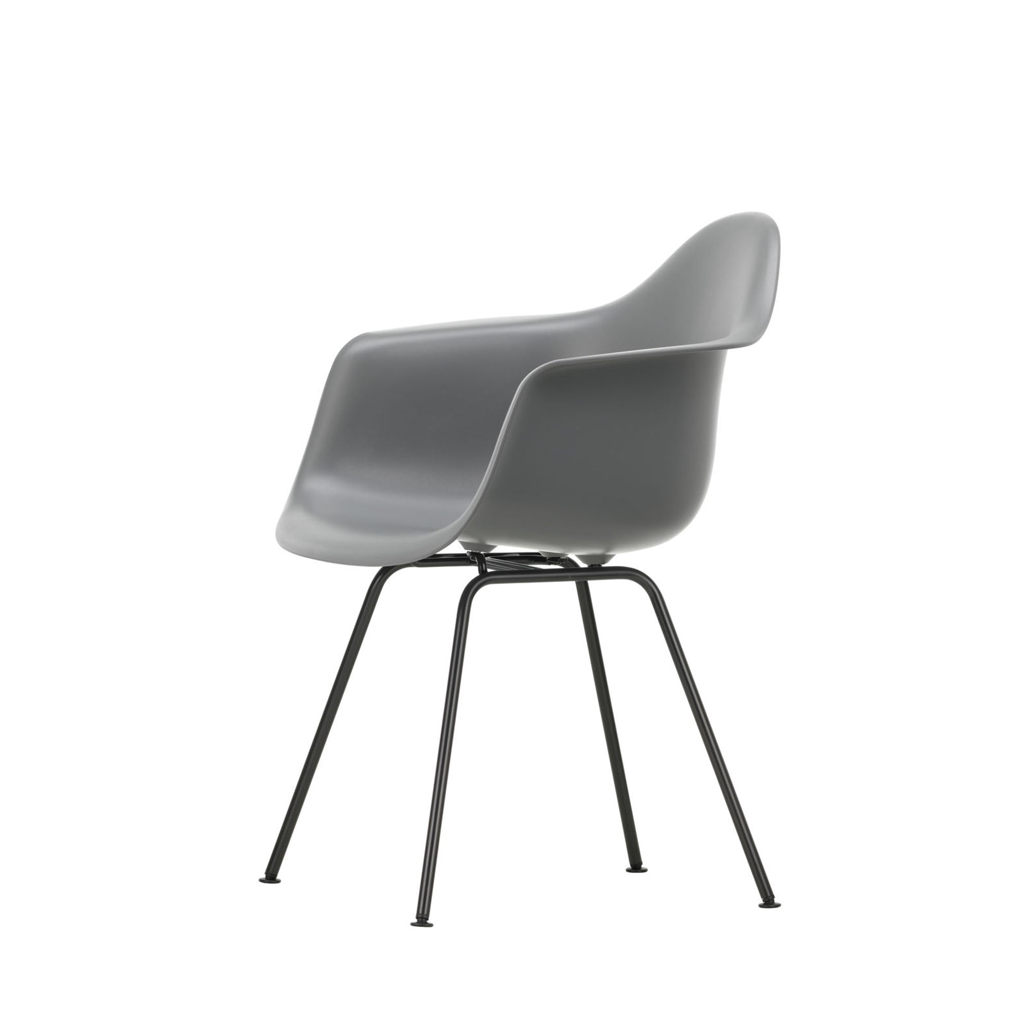 Eames Plastic RE DAX scaun cu baza neagră